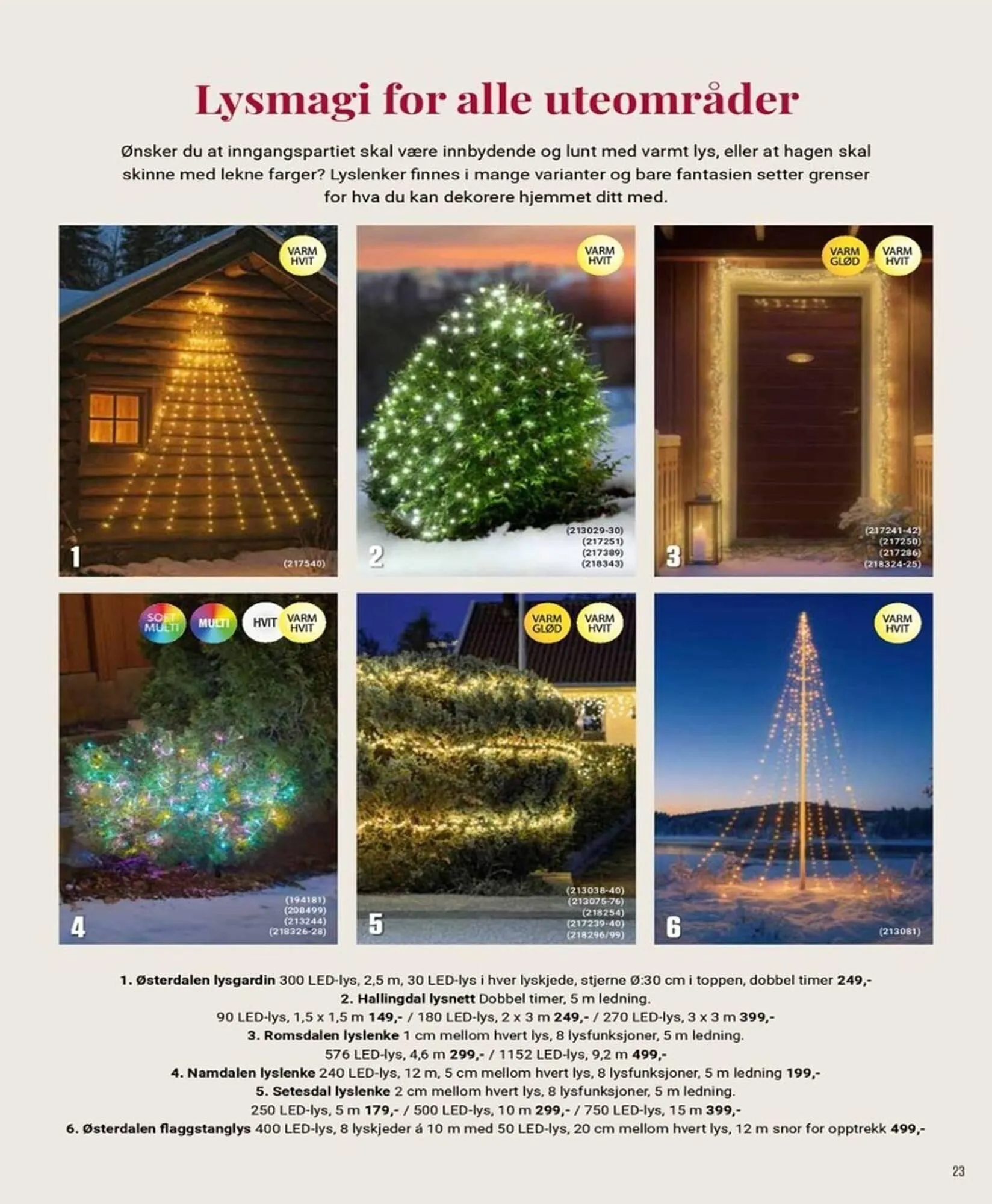 Europris kundeavis fra 29. oktober til 24. desember 2025 - kundeavisside 23