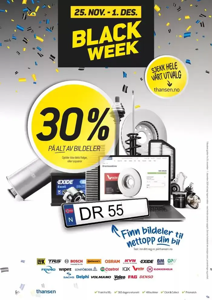 Aktuelle tilbud og kampanjer fra 25. november til 1. desember 2024 - kundeavisside 6
