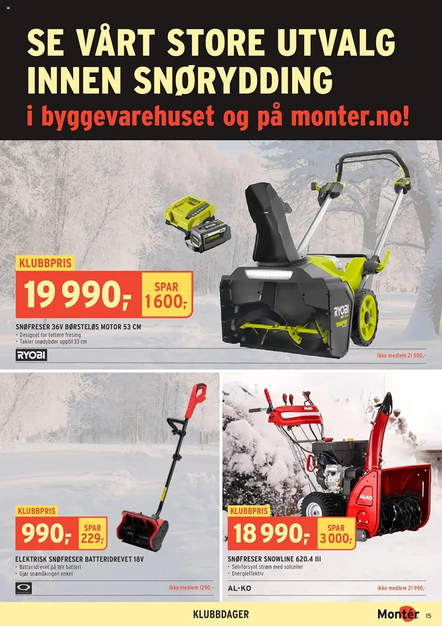 Montér Kundeavis fra 3. februar til 16. februar 2025 - kundeavisside 15