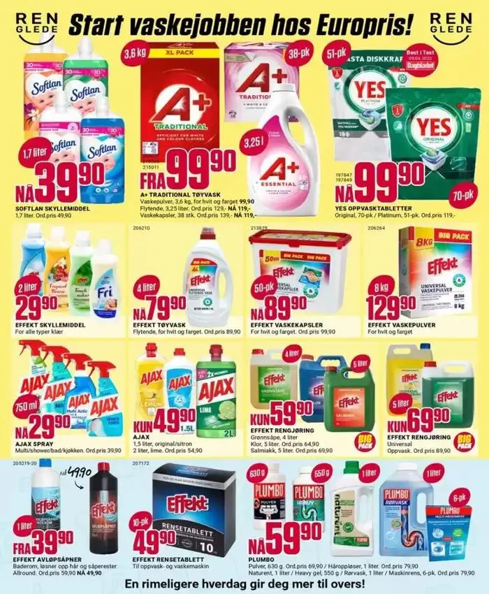 Europris DM 6-25 MYBRING fra 4. februar til 18. februar 2025 - kundeavisside 2