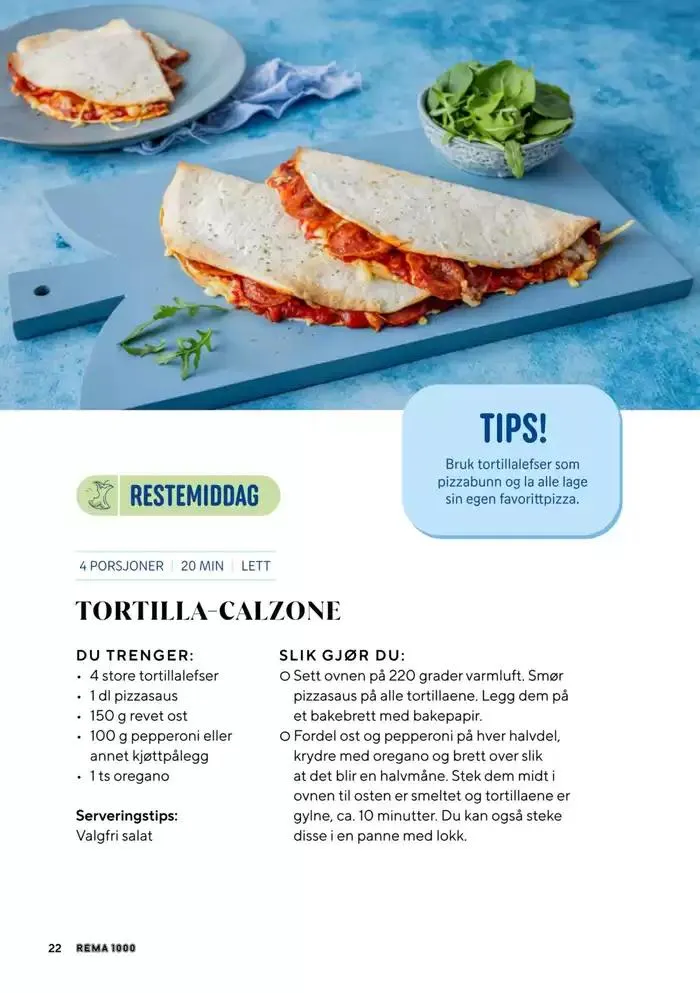 Topptilbud for alle kunder fra 2. mars til 30. mars 2025 - kundeavisside 22