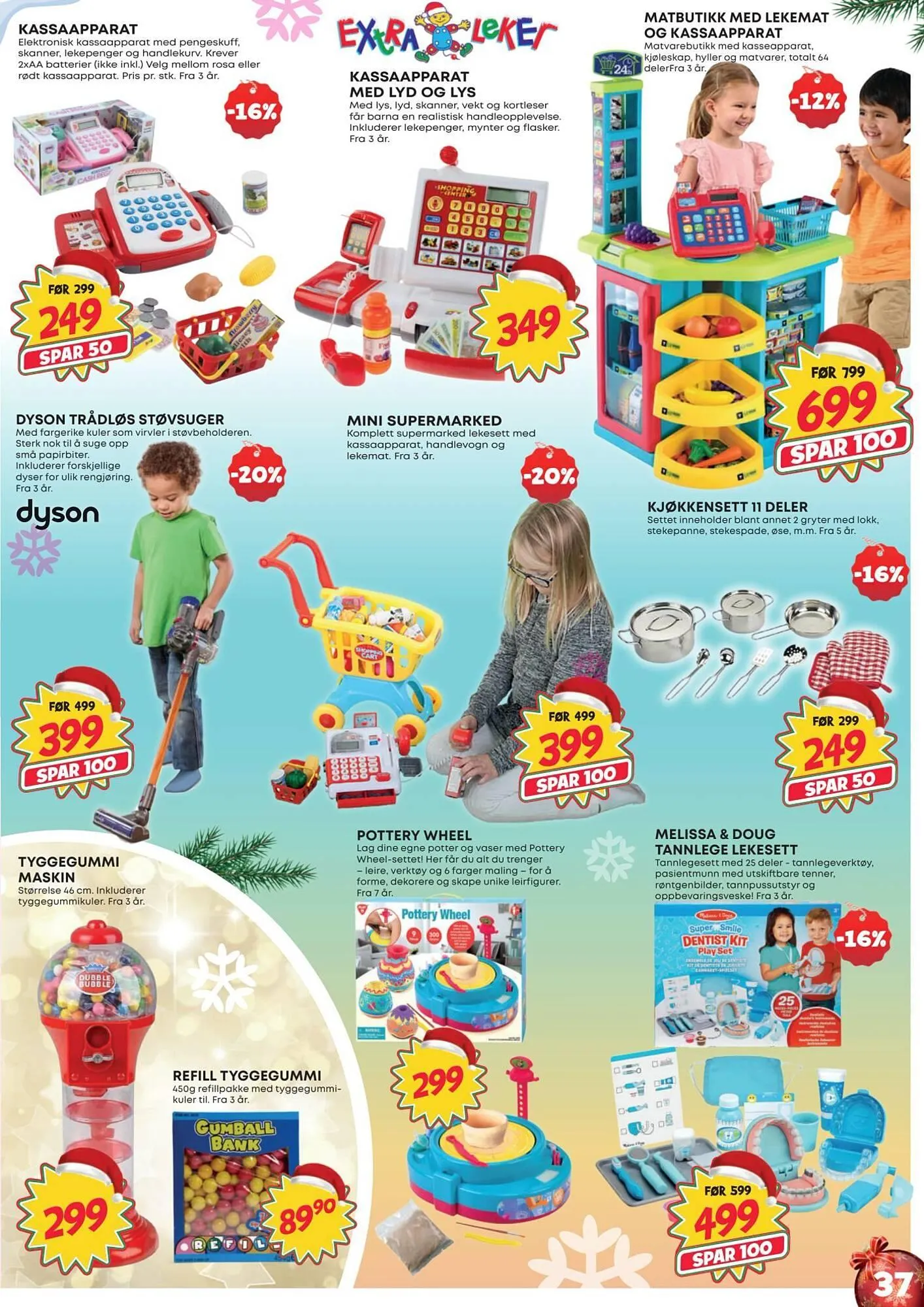 Extra Leker kundeavis fra 12. november til 24. desember 2025 - kundeavisside 37