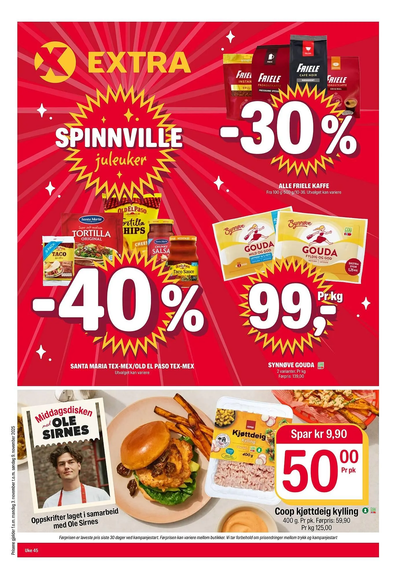 Coop Extra kundeavis fra 2. november til 9. november 2025 - kundeavisside 2