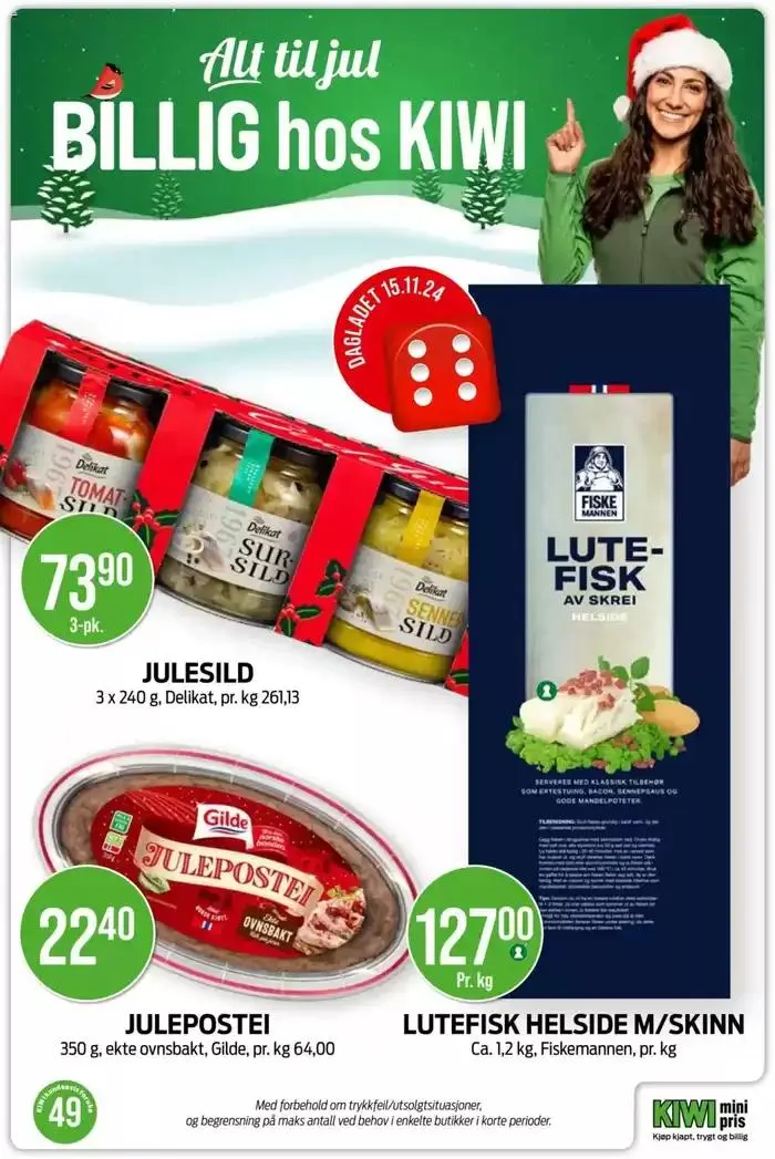 Kiwi Kundeavis fra 2. desember til 8. desember 2024 - kundeavisside 30