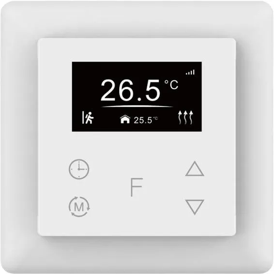 Namron Zigbee Touch Termostat 16A Hvit