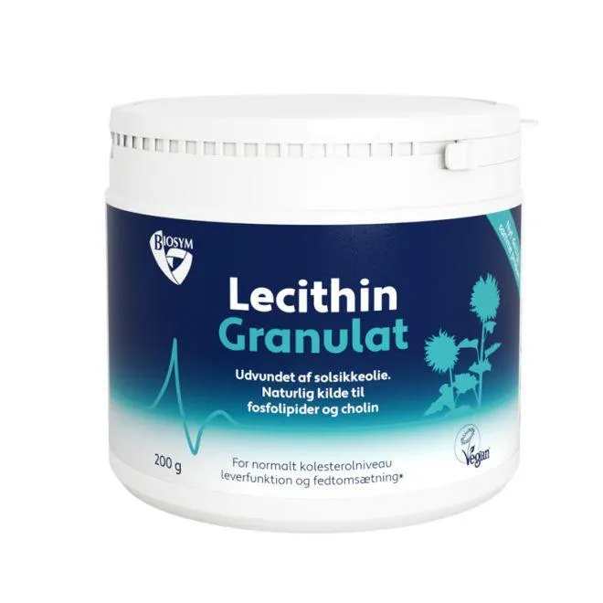 Biosym lecithin solsikke granulat 200 g