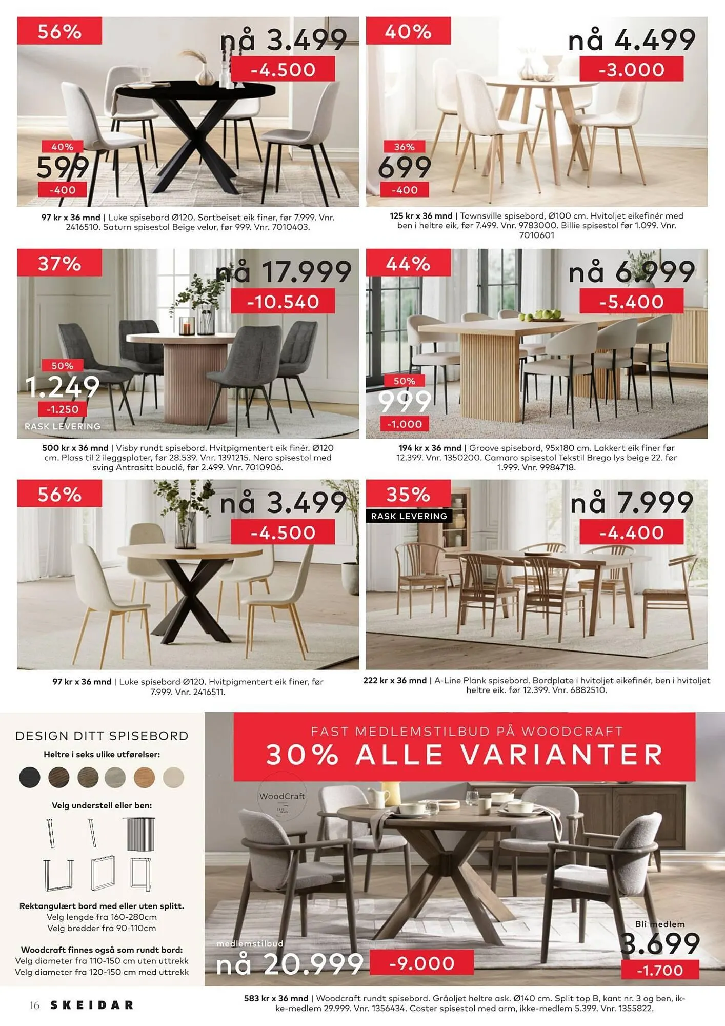 Skeidar kundeavis fra 5. januar til 12. januar 2026 - kundeavisside 16