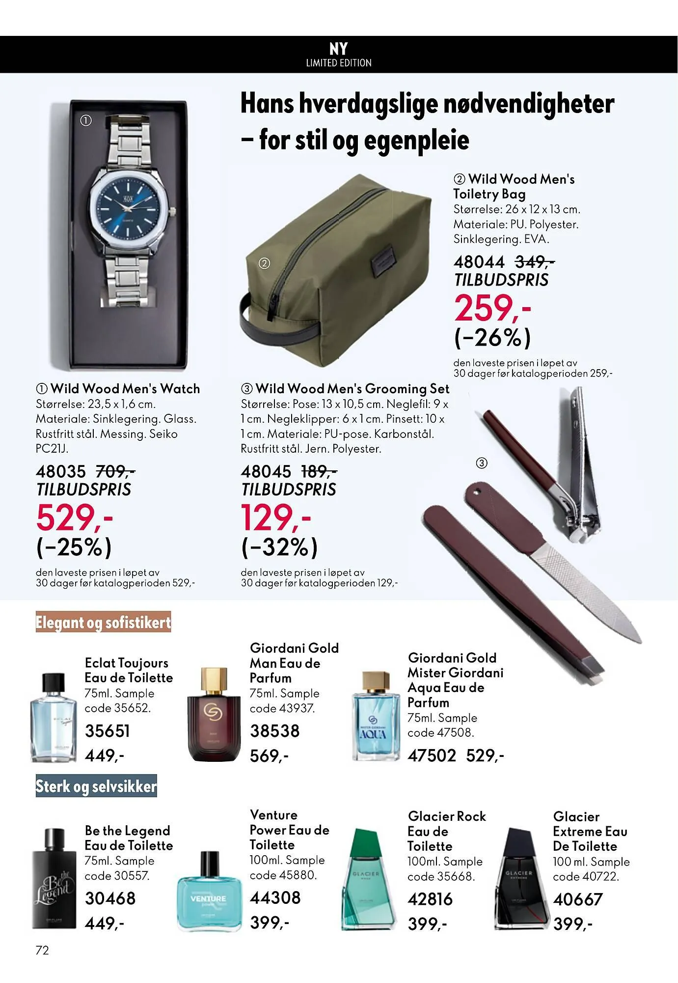 Oriflame katalog fra 29. oktober til 18. november 2025 - kundeavisside 72