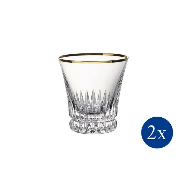 Grand Royal Gold water glass, set 2 pcs. 100 mm