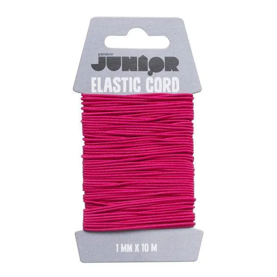 Elastisk Tråd 1 mm/10 m Cerise