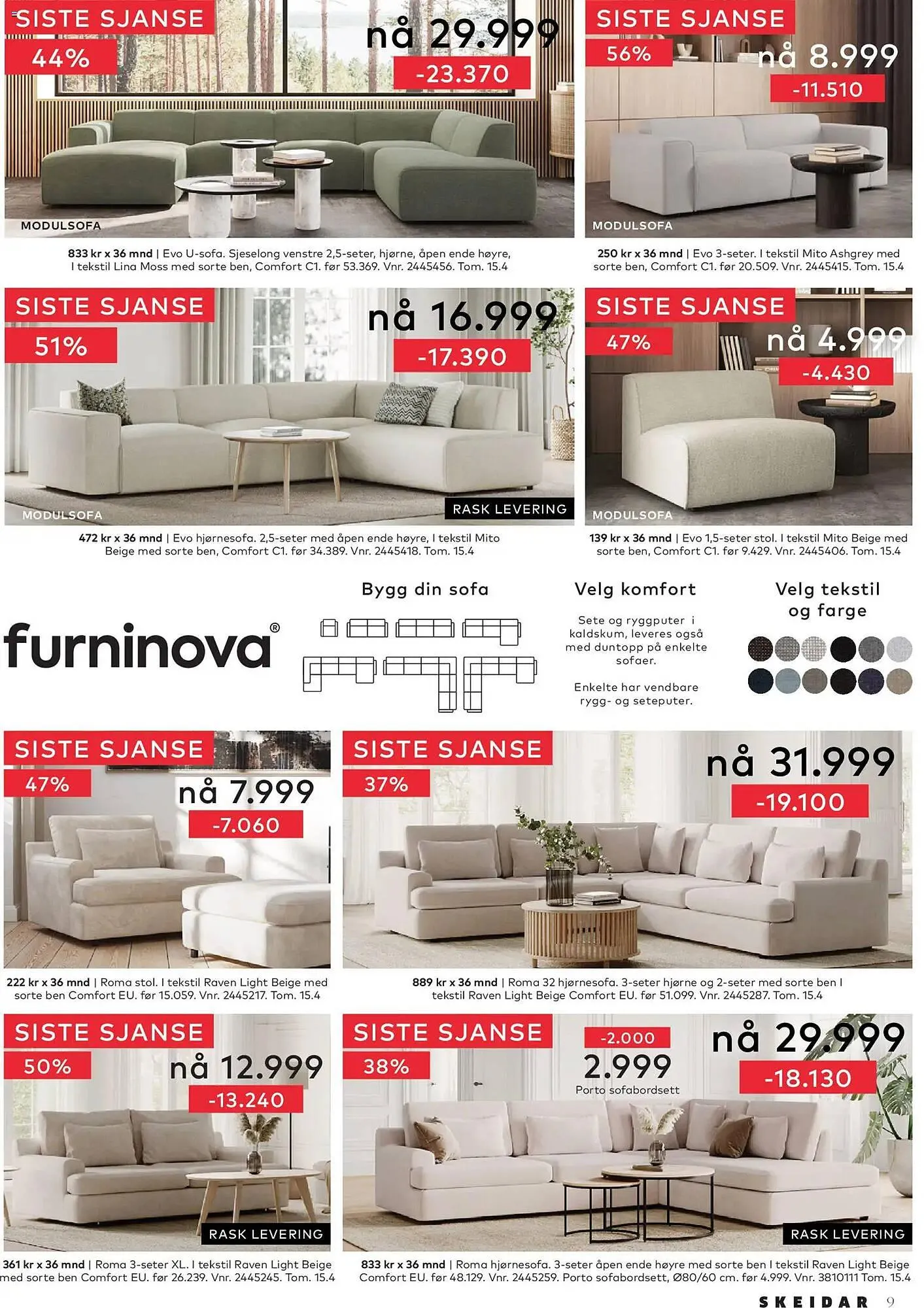 Skeidar kundeavis fra 7. april til 15. april 2026 - kundeavisside 9