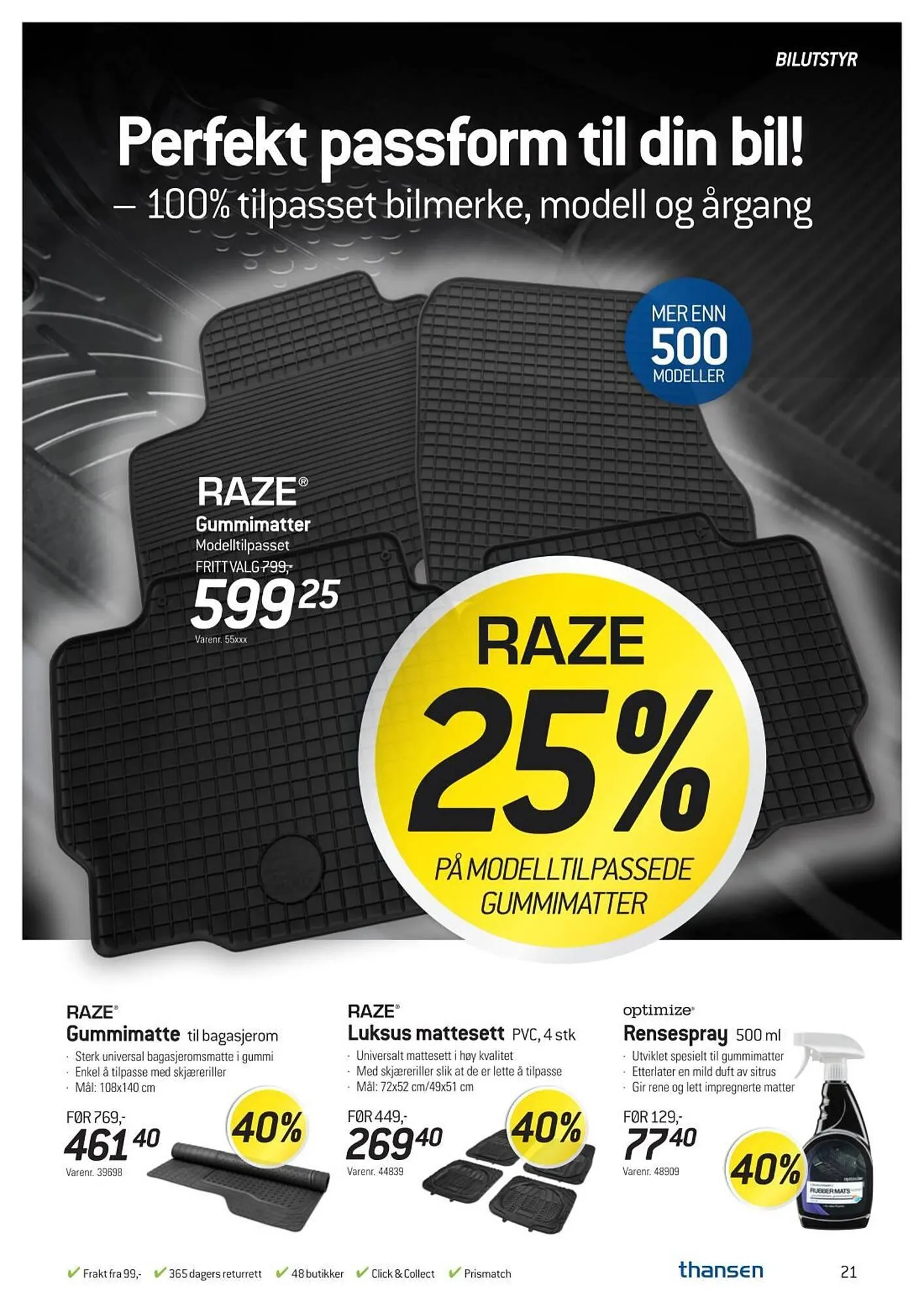 Thansen Kundeavis fra 26. februar til 25. mars 2025 - kundeavisside 21