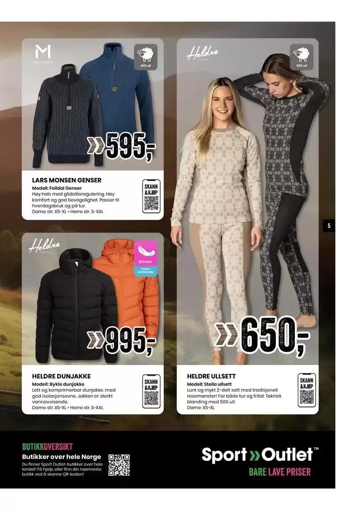 Folder Sport Outlet fra 21. februar til 7. mars 2025 - kundeavisside 5