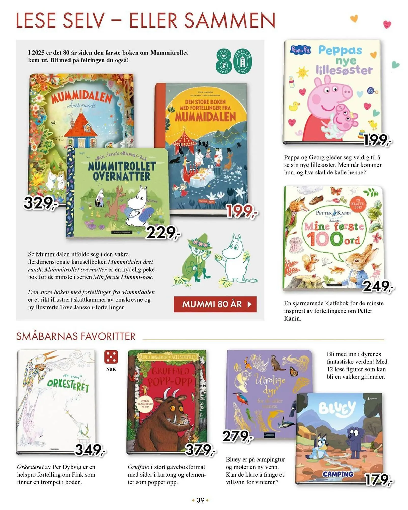 Norli kundeavis fra 2. desember til 31. desember 2025 - kundeavisside 39