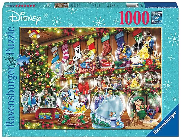 Puslespill 1000 Disney Jul