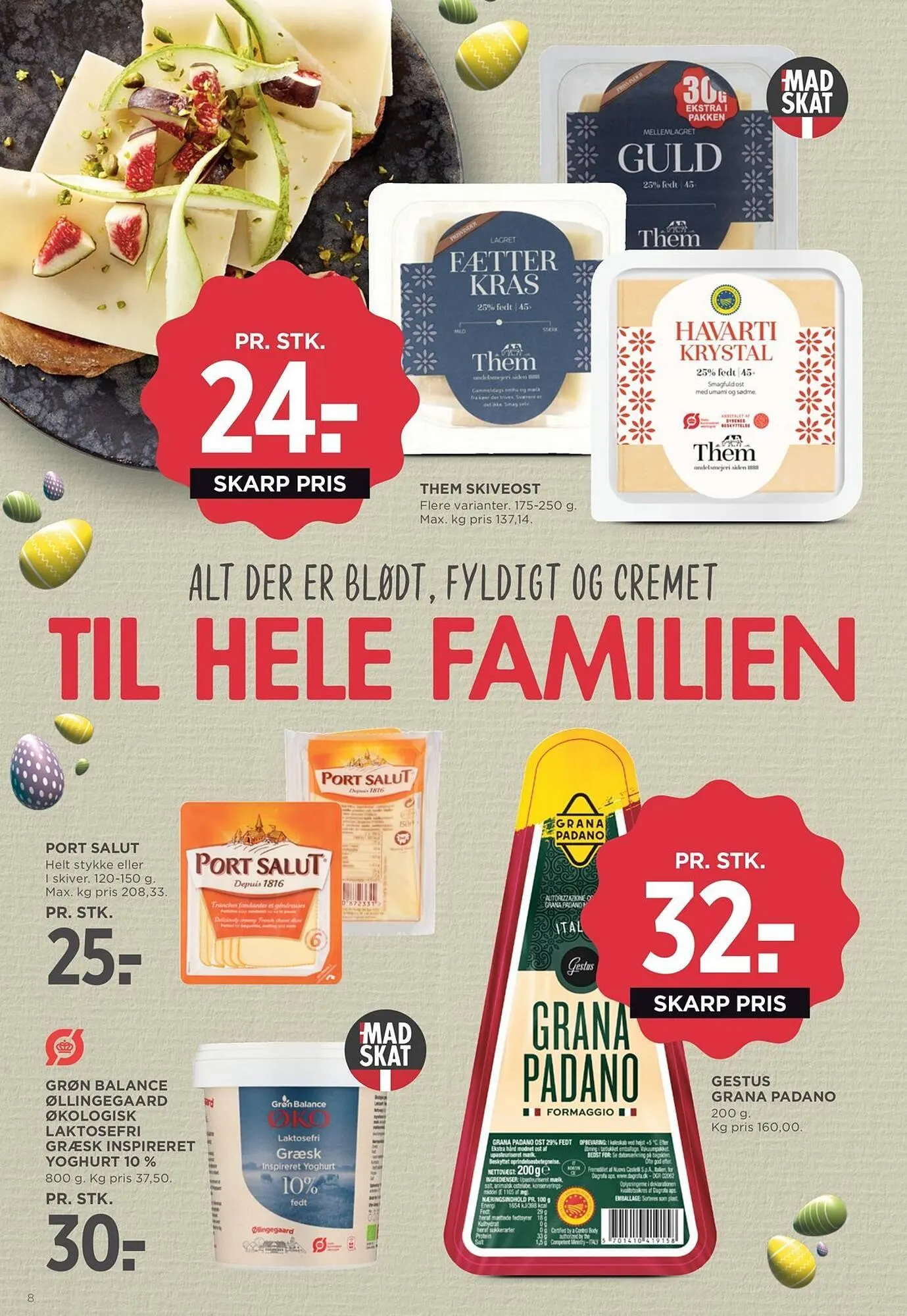 Meny kundeavis fra 13. mars til 19. mars 2026 - kundeavisside 8