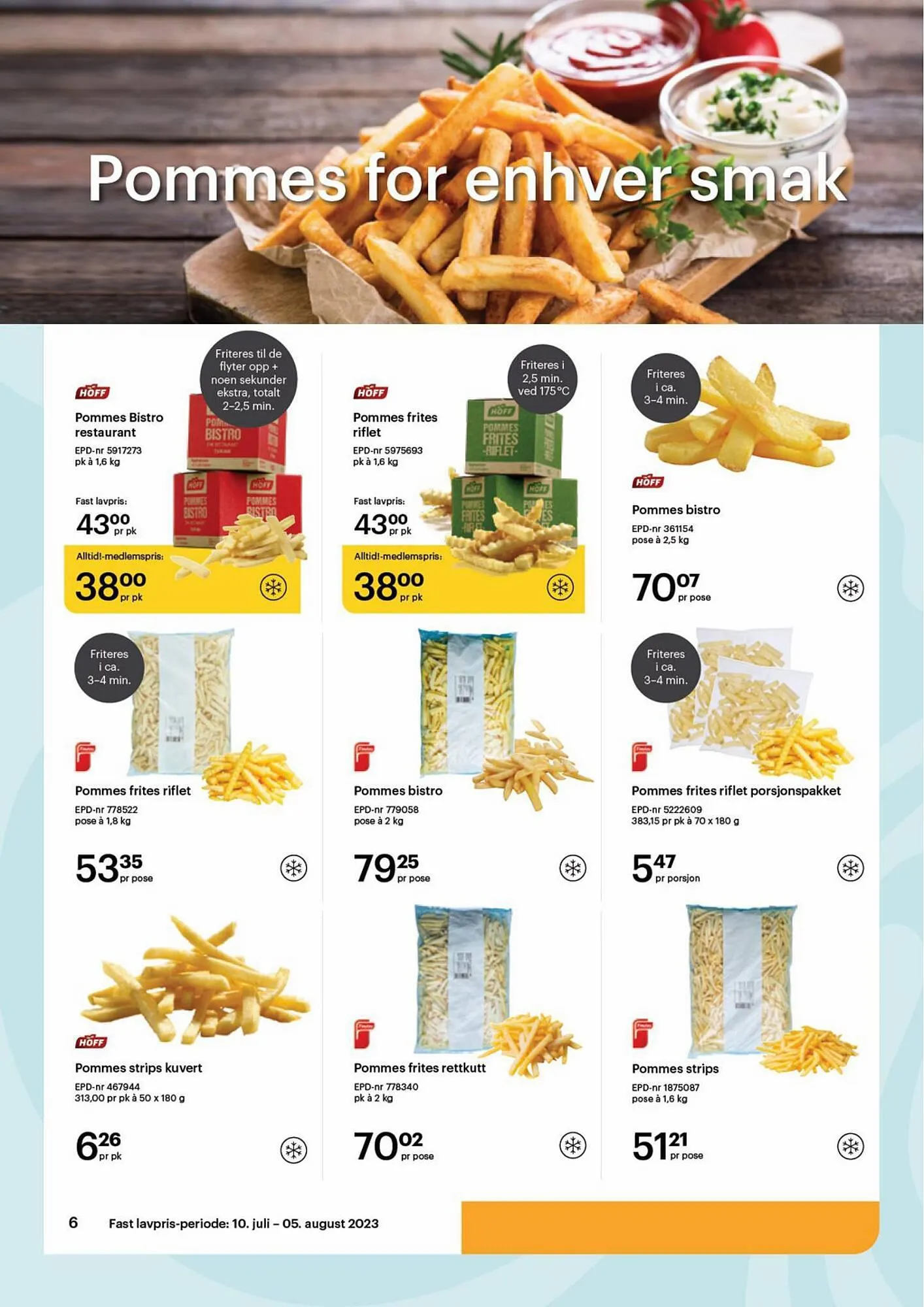 Storcash Kundeavis fra 10. juli til 5. august 2023 - kundeavisside 6