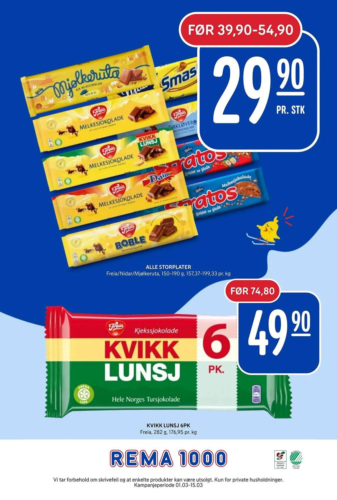 Rema 1000 kundeavis fra 1. mars til 15. mars 2026 - kundeavisside 33