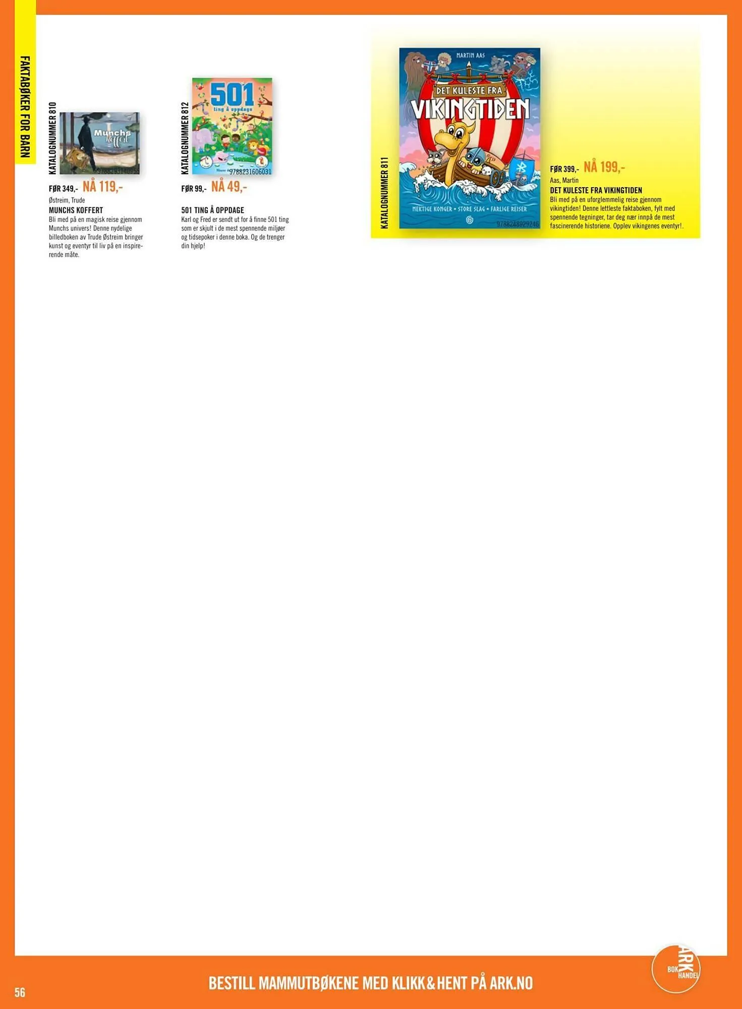Ark Bokhandel kundeavis fra 16. februar til 9. mars 2026 - kundeavisside 56