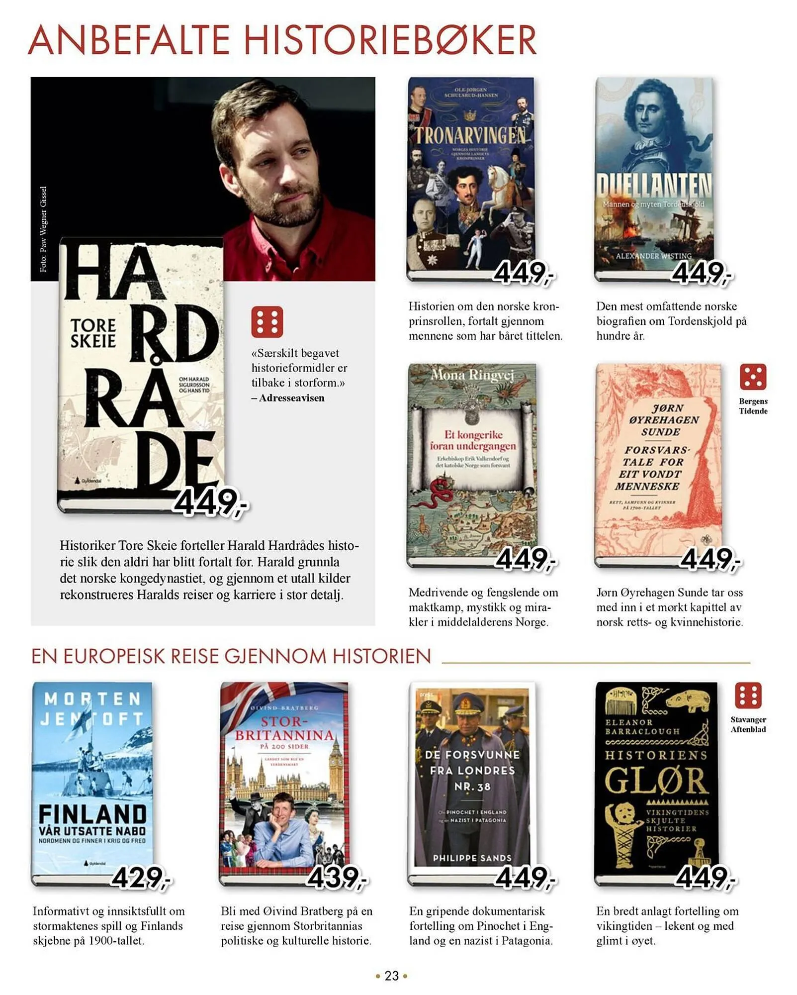 Norli kundeavis fra 2. desember til 31. desember 2025 - kundeavisside 23