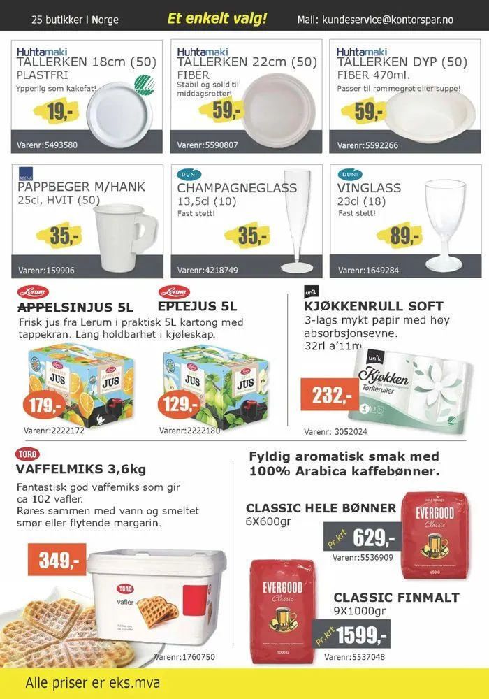 Kontorspar Folder fra 15. mai til 14. juni 2024 - kundeavisside 2