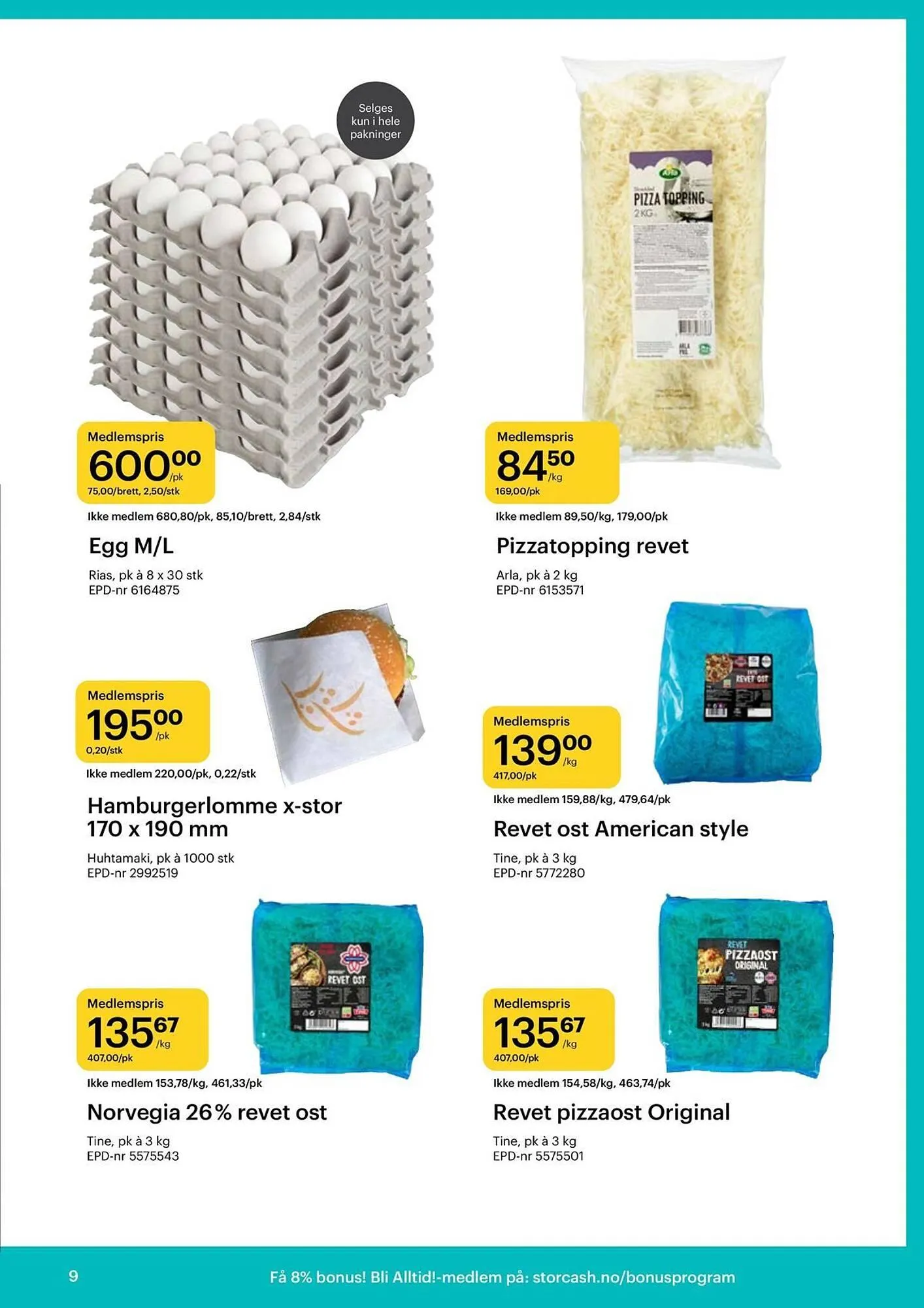 Storcash kundeavis fra 8. desember til 10. januar 2026 - kundeavisside 9