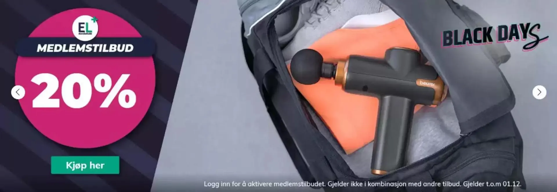 Black Days fra 27. november til 1. desember 2024 - kundeavisside 1