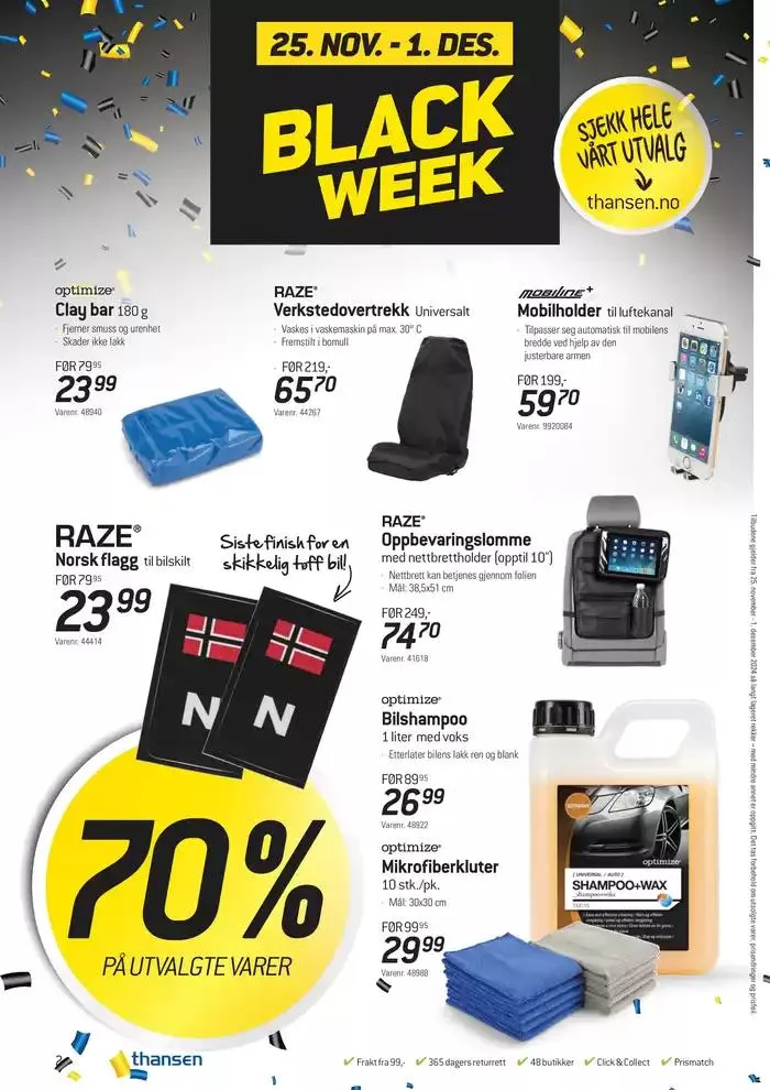 Aktuelle tilbud og kampanjer fra 25. november til 1. desember 2024 - kundeavisside 2