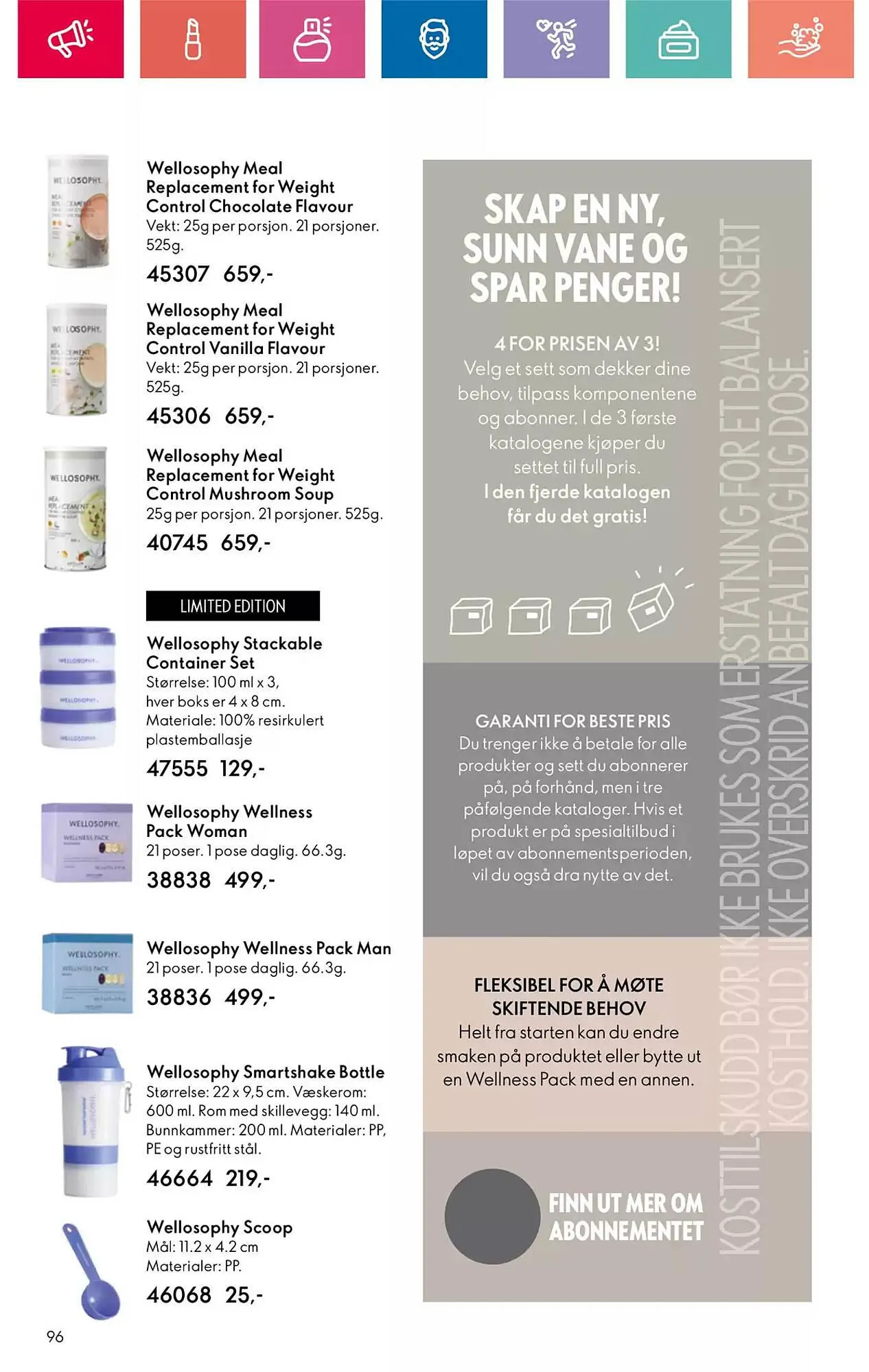 Oriflame Kundeavis fra 14. november til 4. desember 2024 - kundeavisside 96