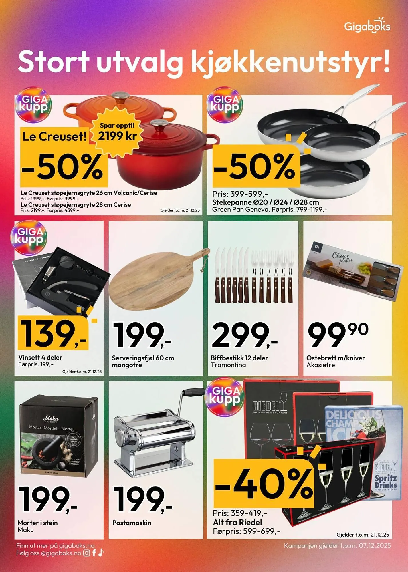 Gigaboks kundeavis fra 30. november til 8. desember 2025 - kundeavisside 7