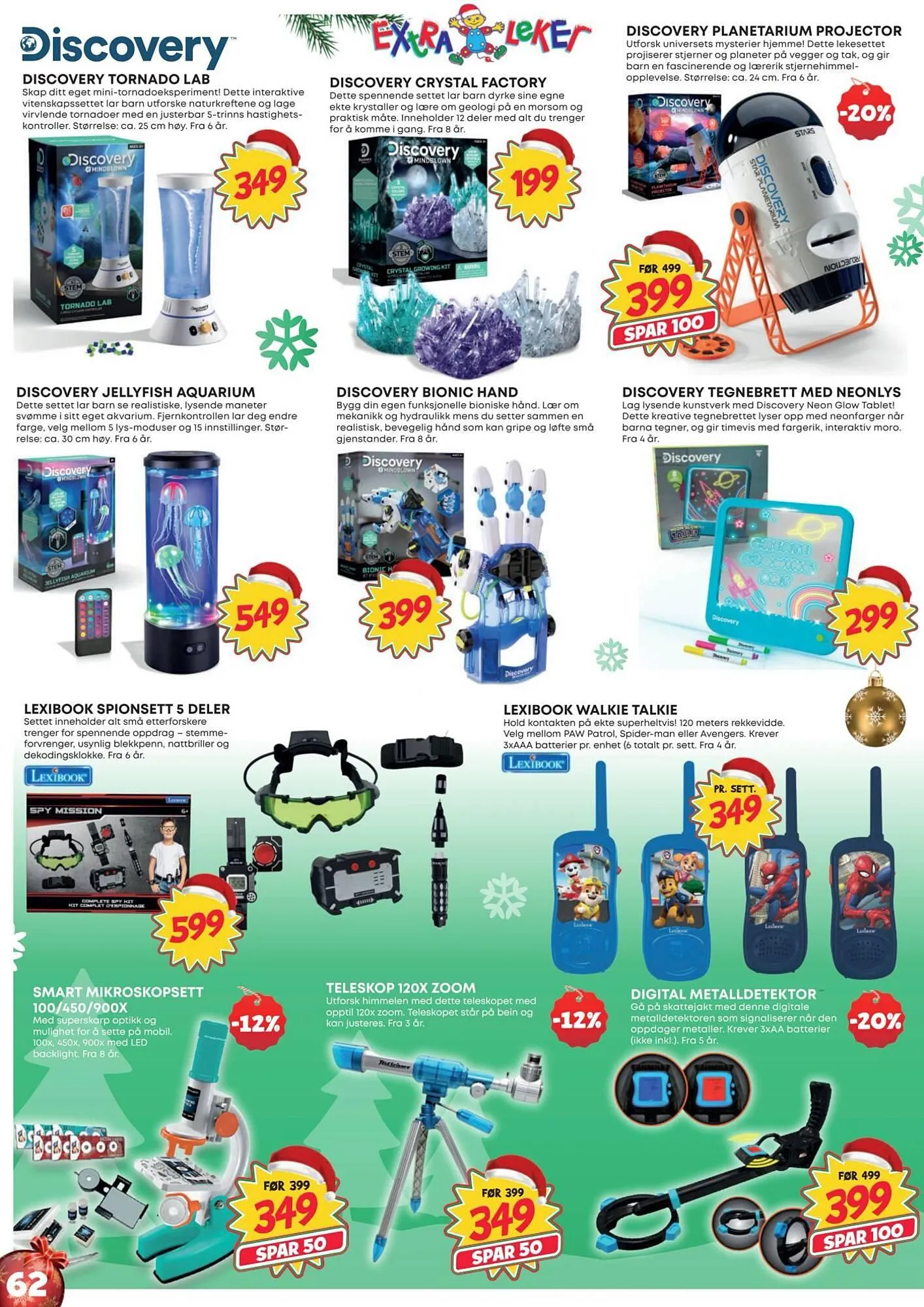 Extra Leker kundeavis fra 12. november til 24. desember 2025 - kundeavisside 62