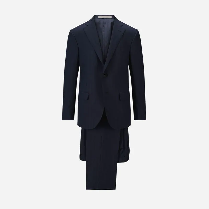 Suit - Blue Herringbone