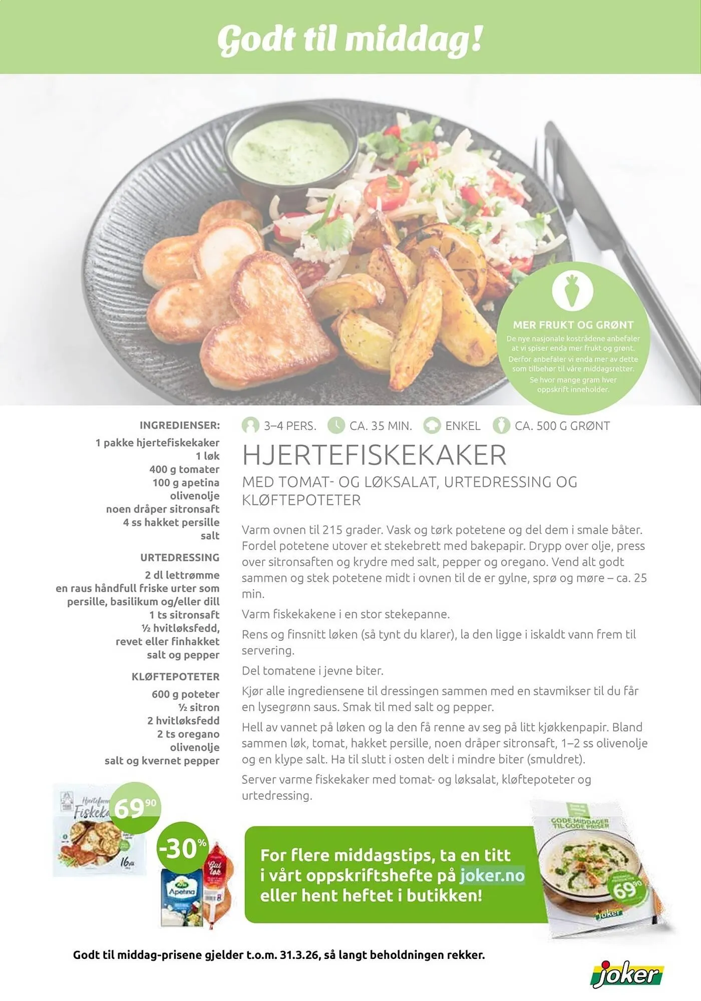Joker kundeavis fra 30. mars til 4. april 2026 - kundeavisside 58