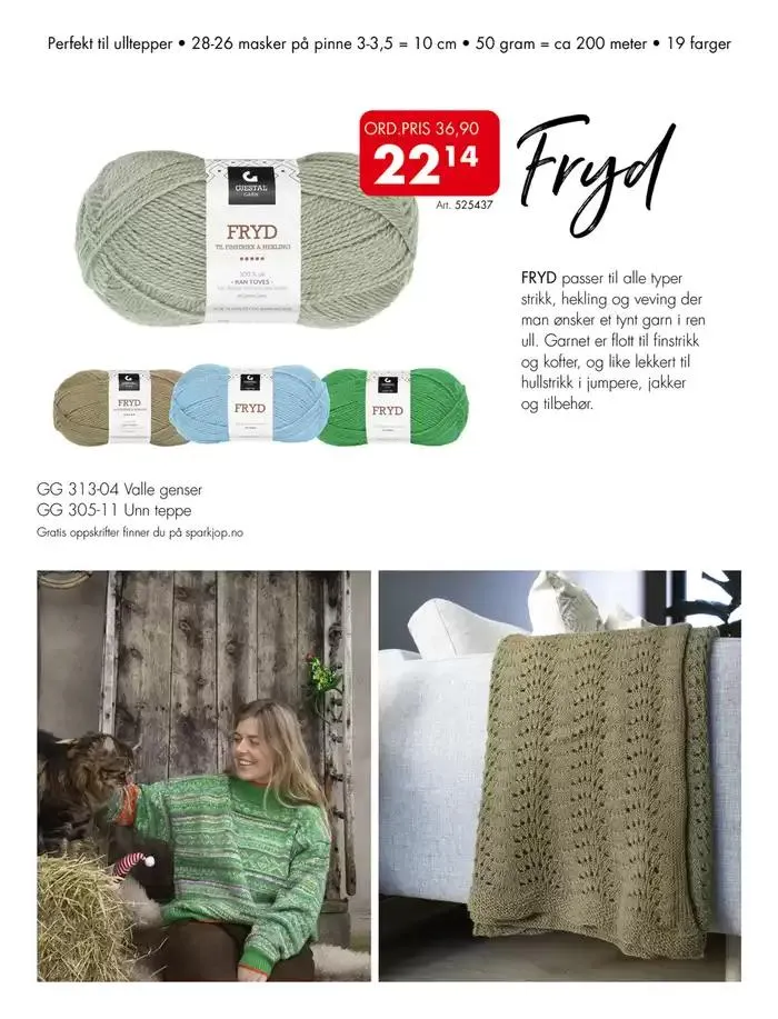 Stort utvalg av tilbud fra 23. november til 7. desember 2024 - kundeavisside 10