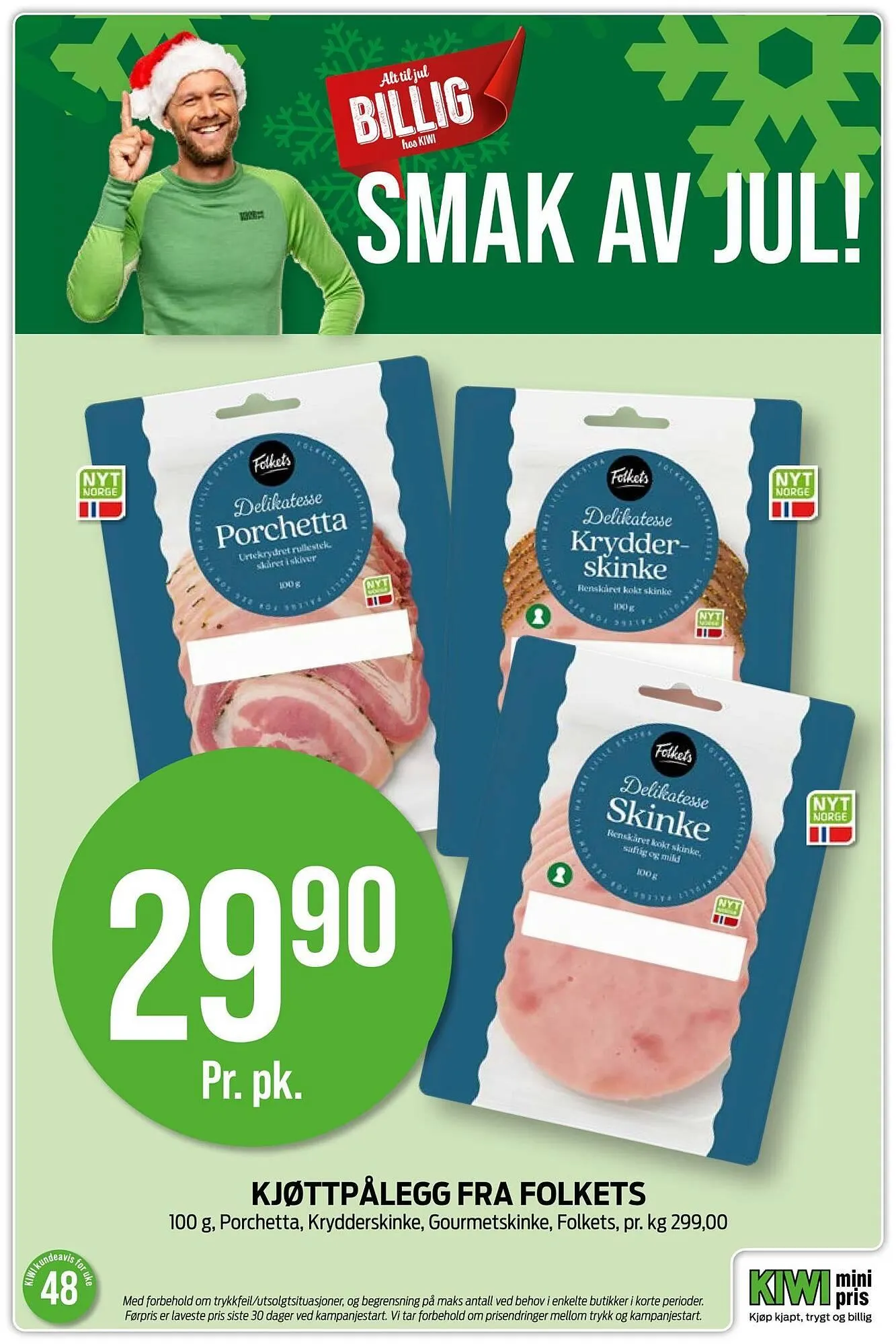 Kiwi kundeavis fra 24. november til 30. november 2025 - kundeavisside 9