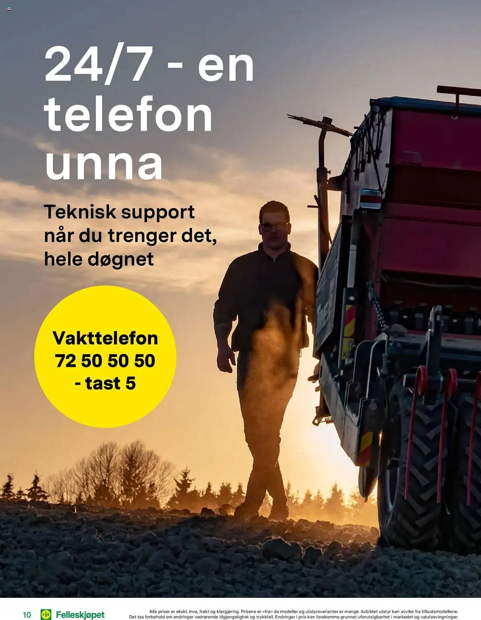 Felleskjøpet Kundeavis fra 9. mai til 31. desember 2025 - kundeavisside 10