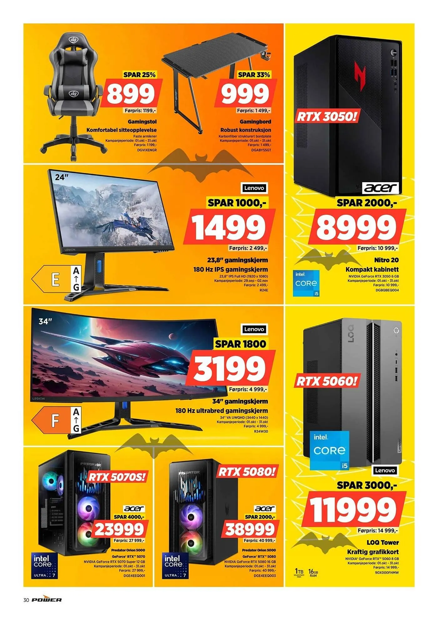 POWER kundeavis fra 20. oktober til 26. oktober 2025 - kundeavisside 30