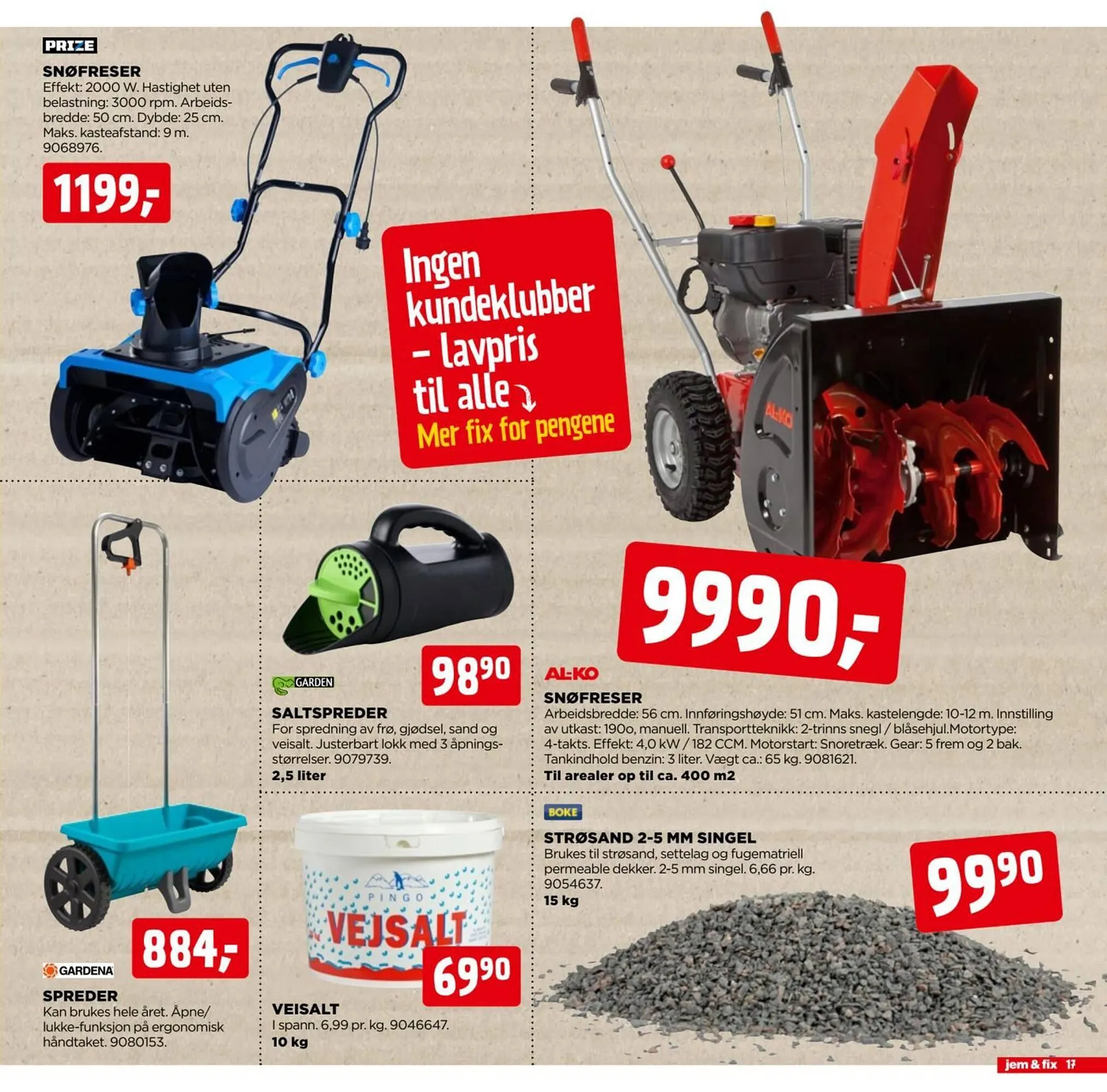 Jem & fix kundeavis fra 25. januar til 8. februar 2026 - kundeavisside 17