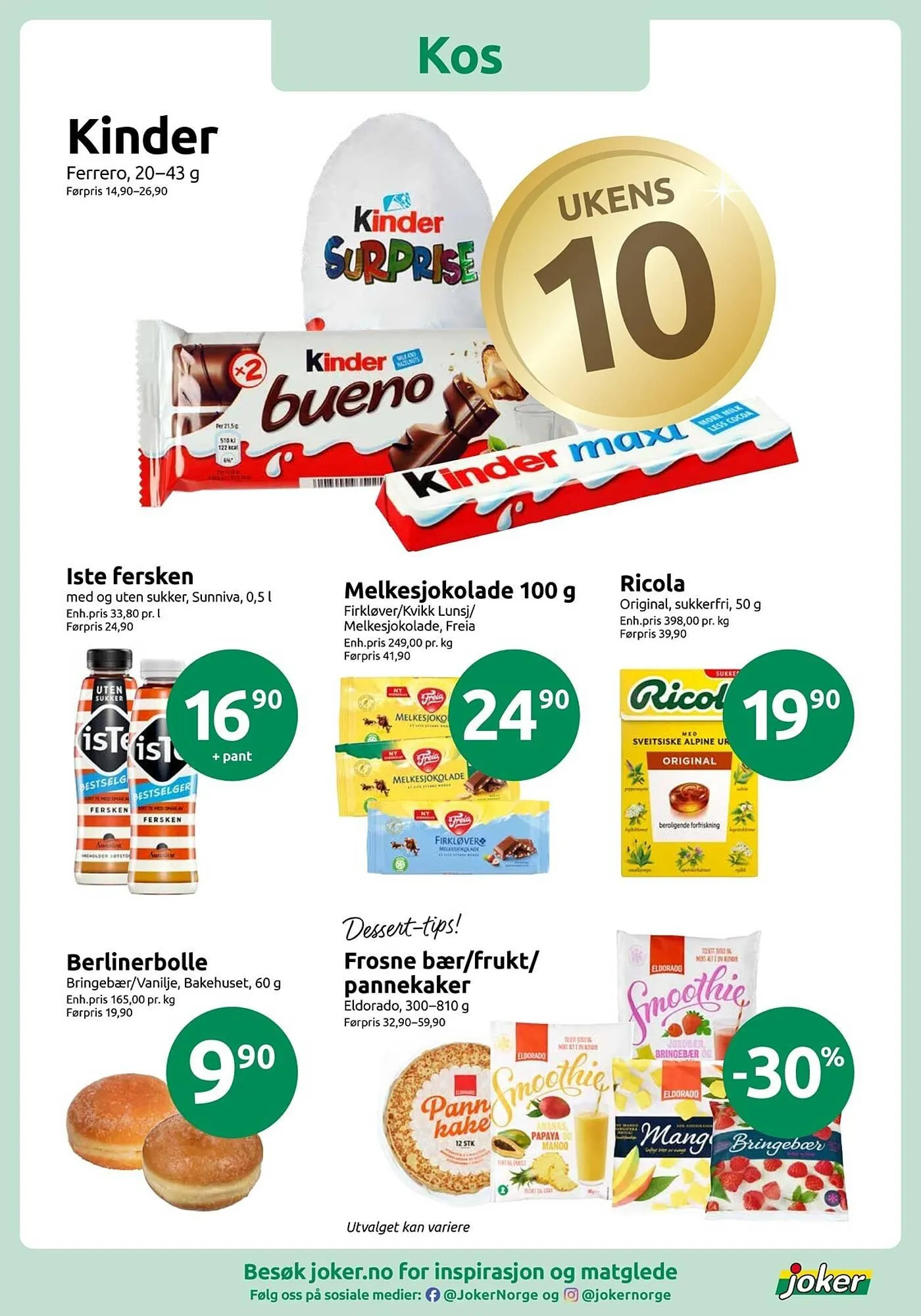 Joker kundeavis fra 4. november til 8. november 2025 - kundeavisside 18