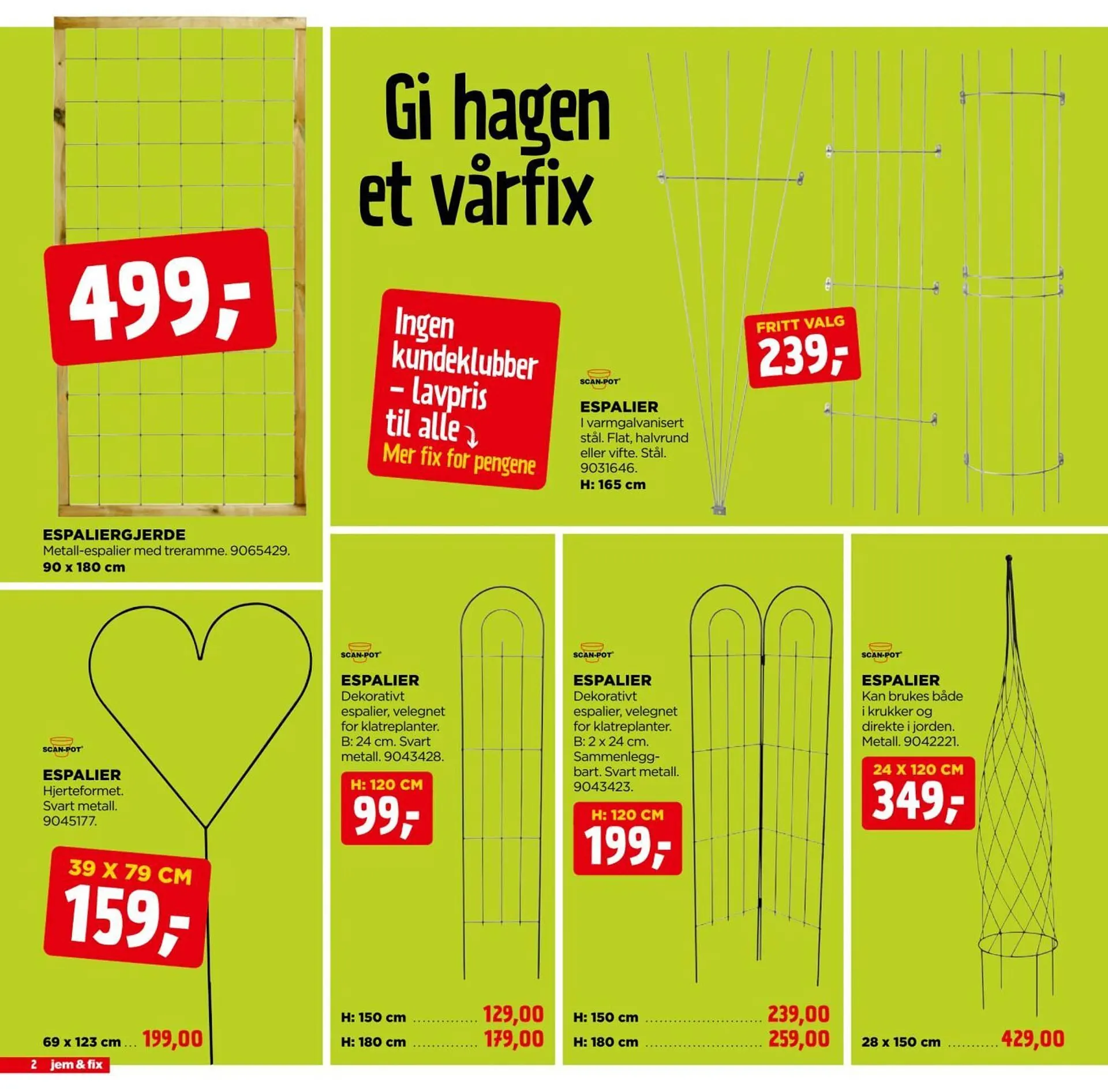 Jem & fix kundeavis fra 5. april til 12. april 2026 - kundeavisside 2