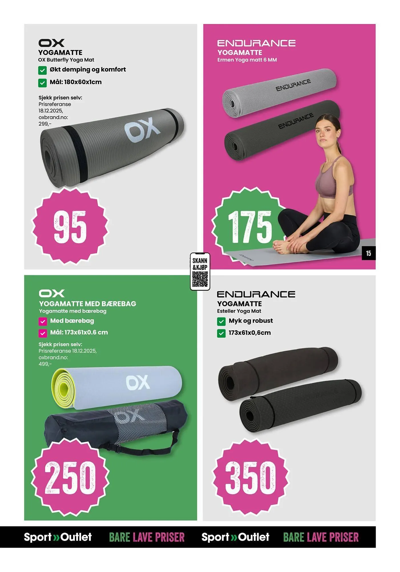 Sport Outlet kundeavis fra 14. januar til 2. februar 2026 - kundeavisside 15