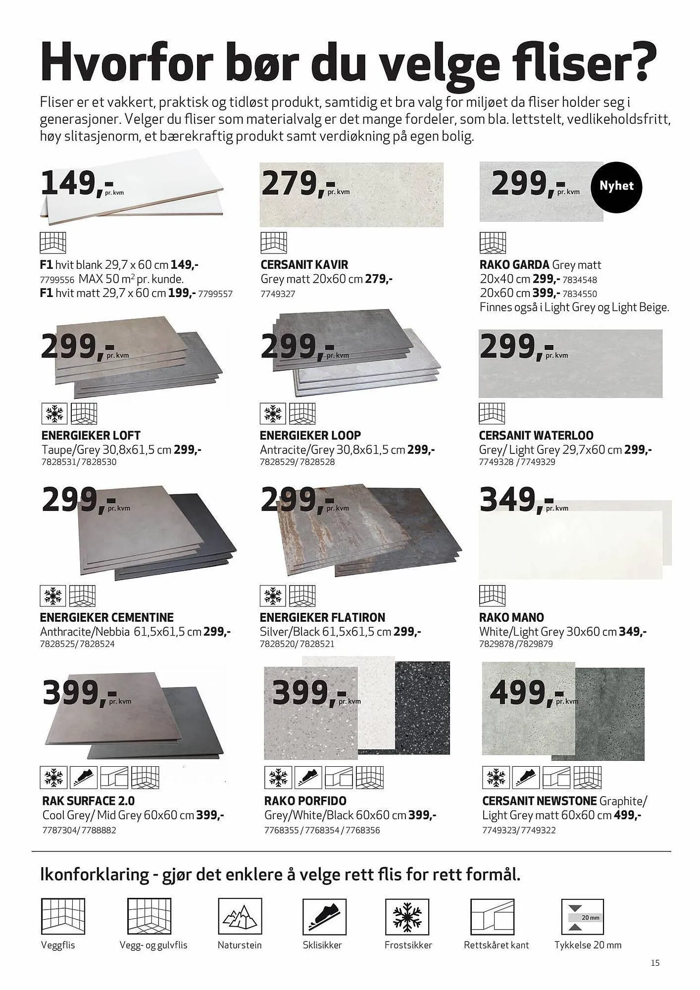 Flisekompaniet Kundeavis fra 6. september til 10. oktober 2023 - kundeavisside 15