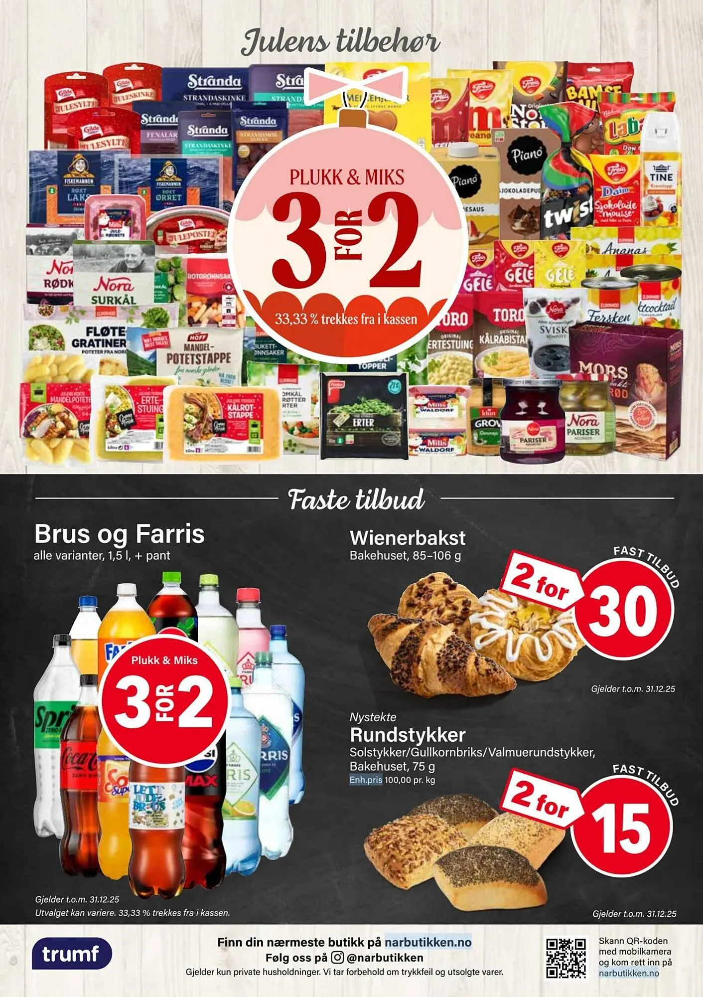 Nærbutikken kundeavis fra 1. desember til 1. januar 2026 - kundeavisside 4