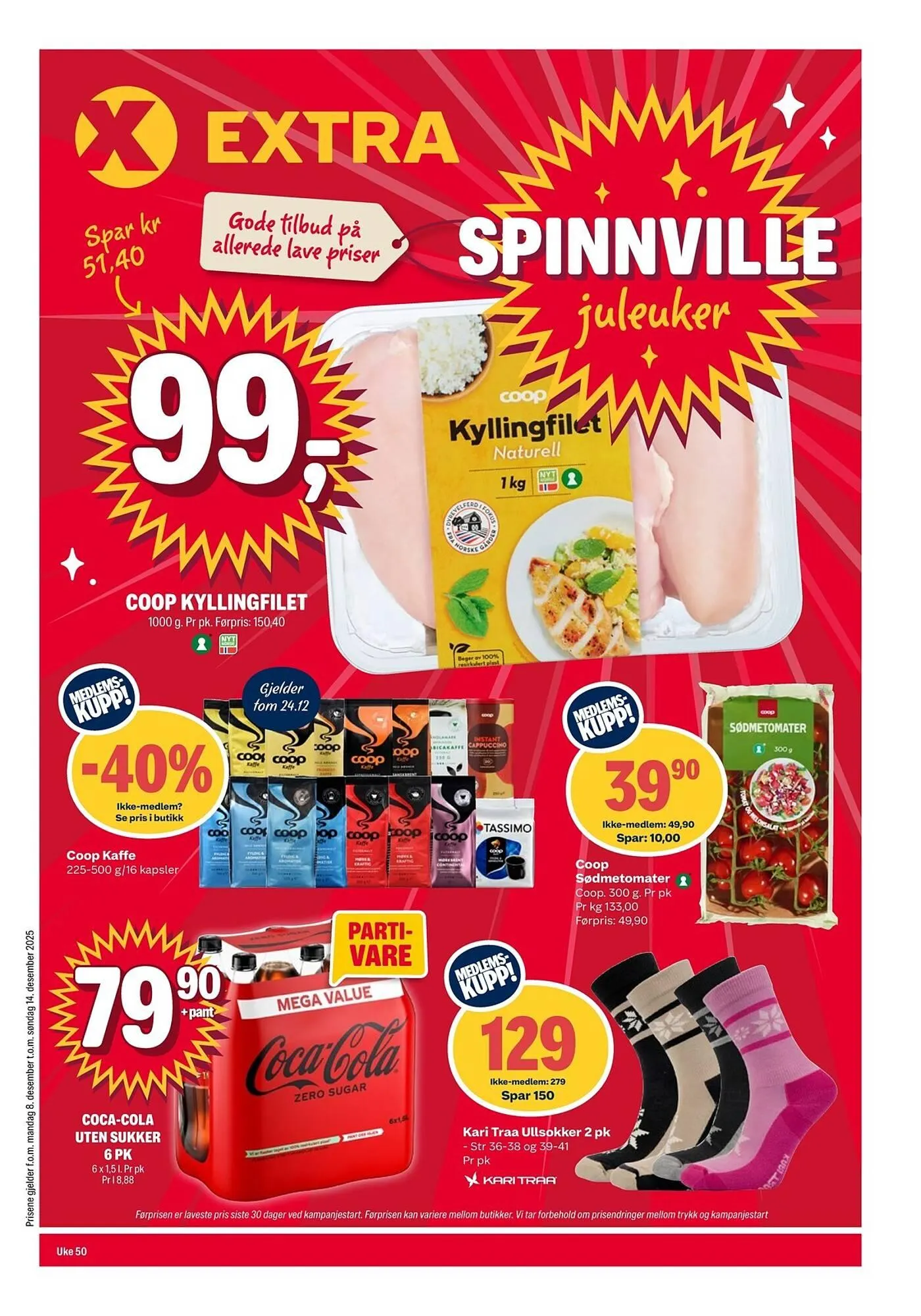 Coop Extra kundeavis fra 8. desember til 14. desember 2025 - kundeavisside 2