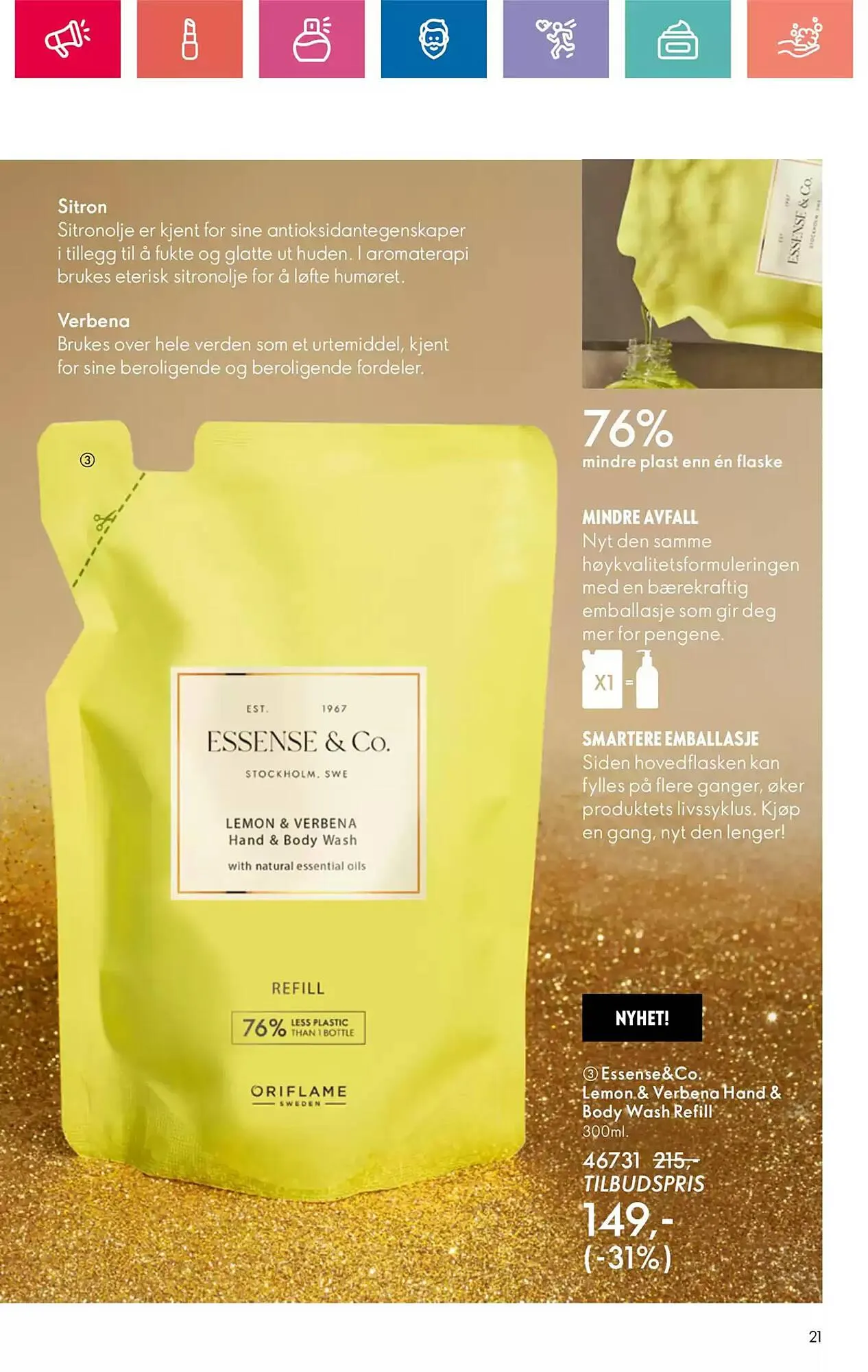 Oriflame Kundeavis fra 14. november til 4. desember 2024 - kundeavisside 21