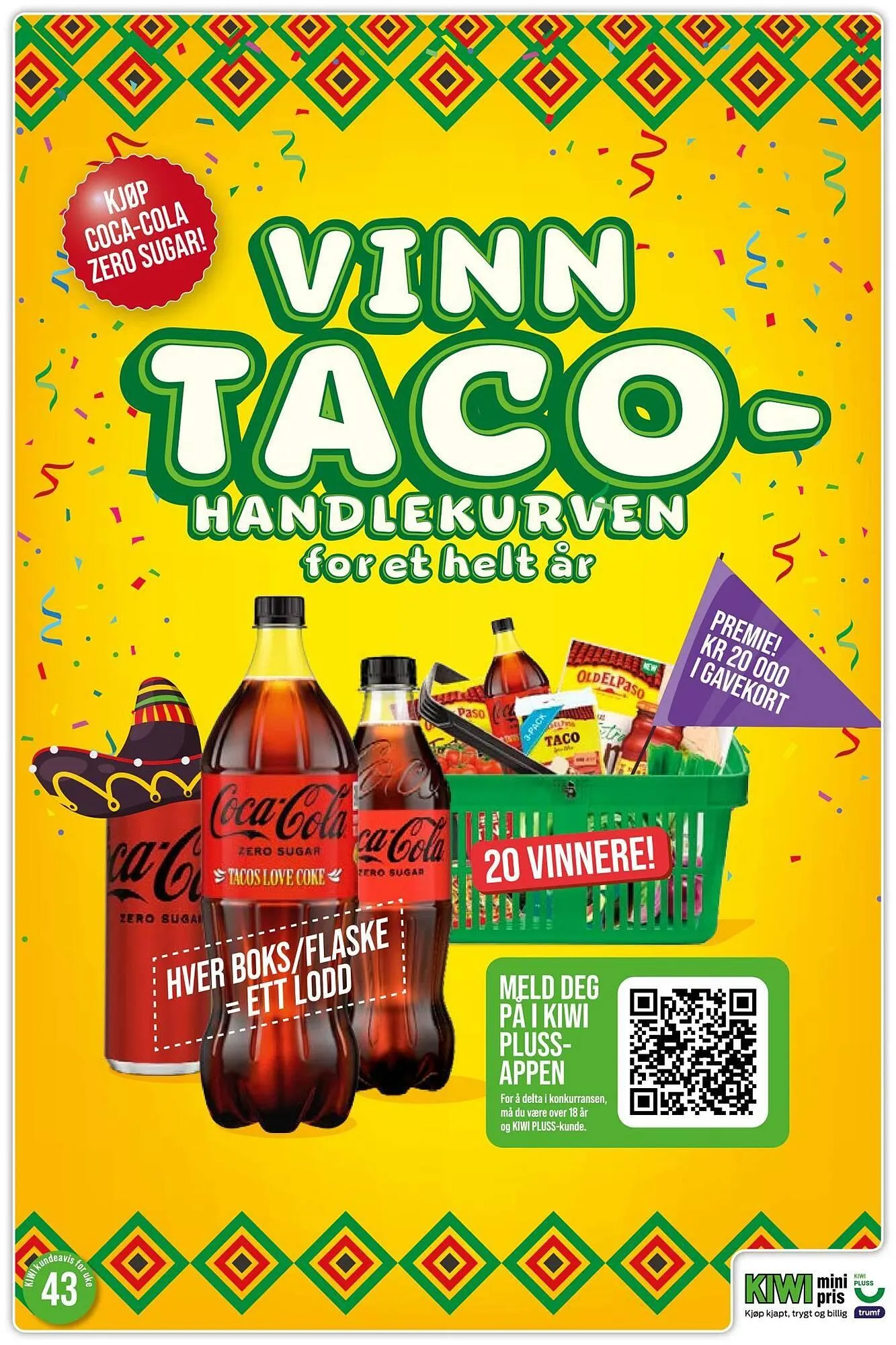 Kiwi kundeavis fra 20. oktober til 26. oktober 2025 - kundeavisside 20