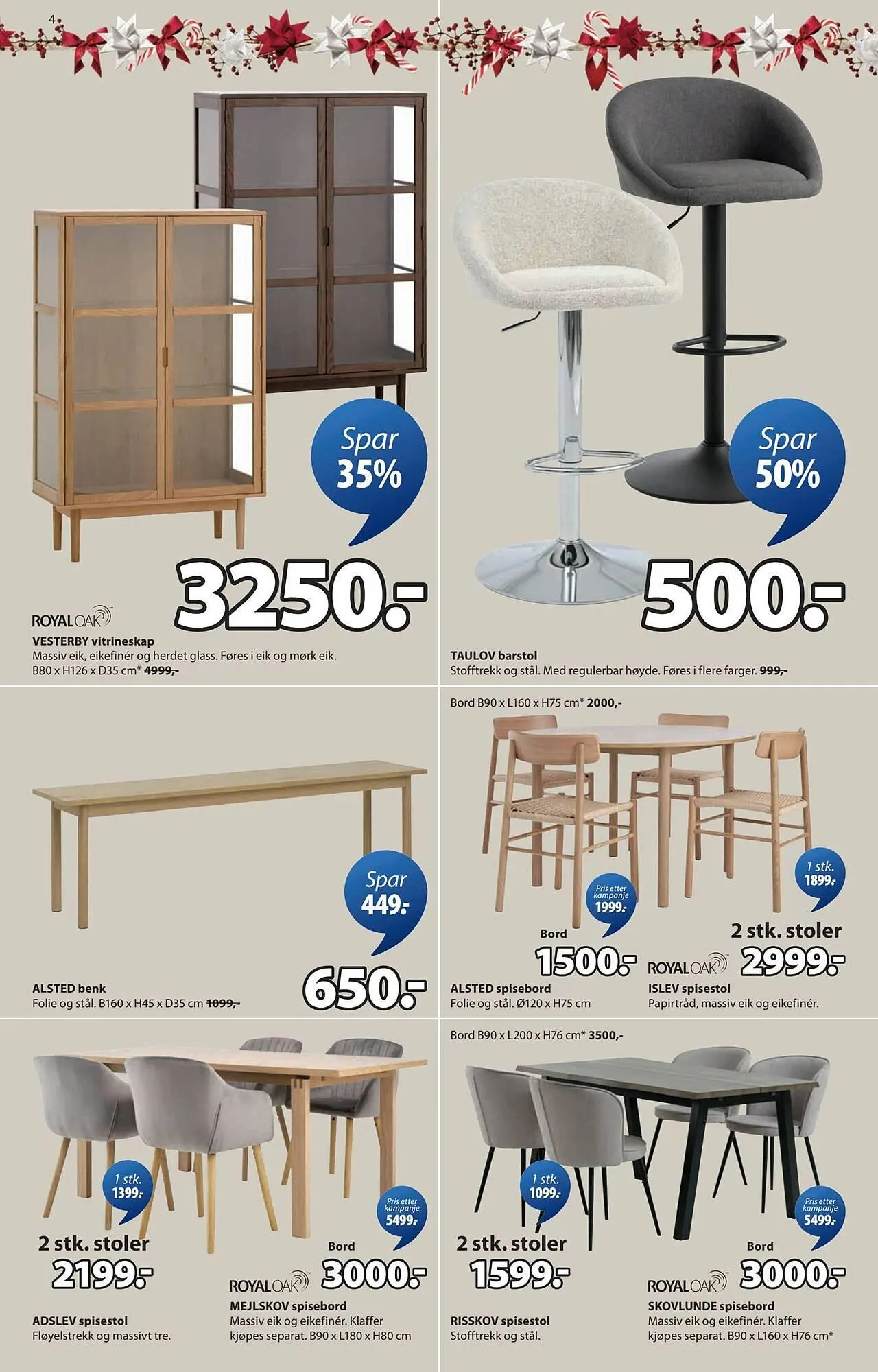 JYSK kundeavis fra 15. desember til 23. desember 2025 - kundeavisside 4