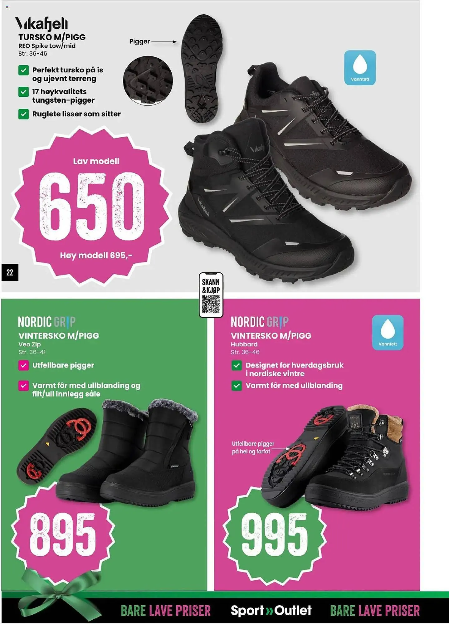 Sport Outlet kundeavis fra 2. desember til 24. desember 2025 - kundeavisside 22