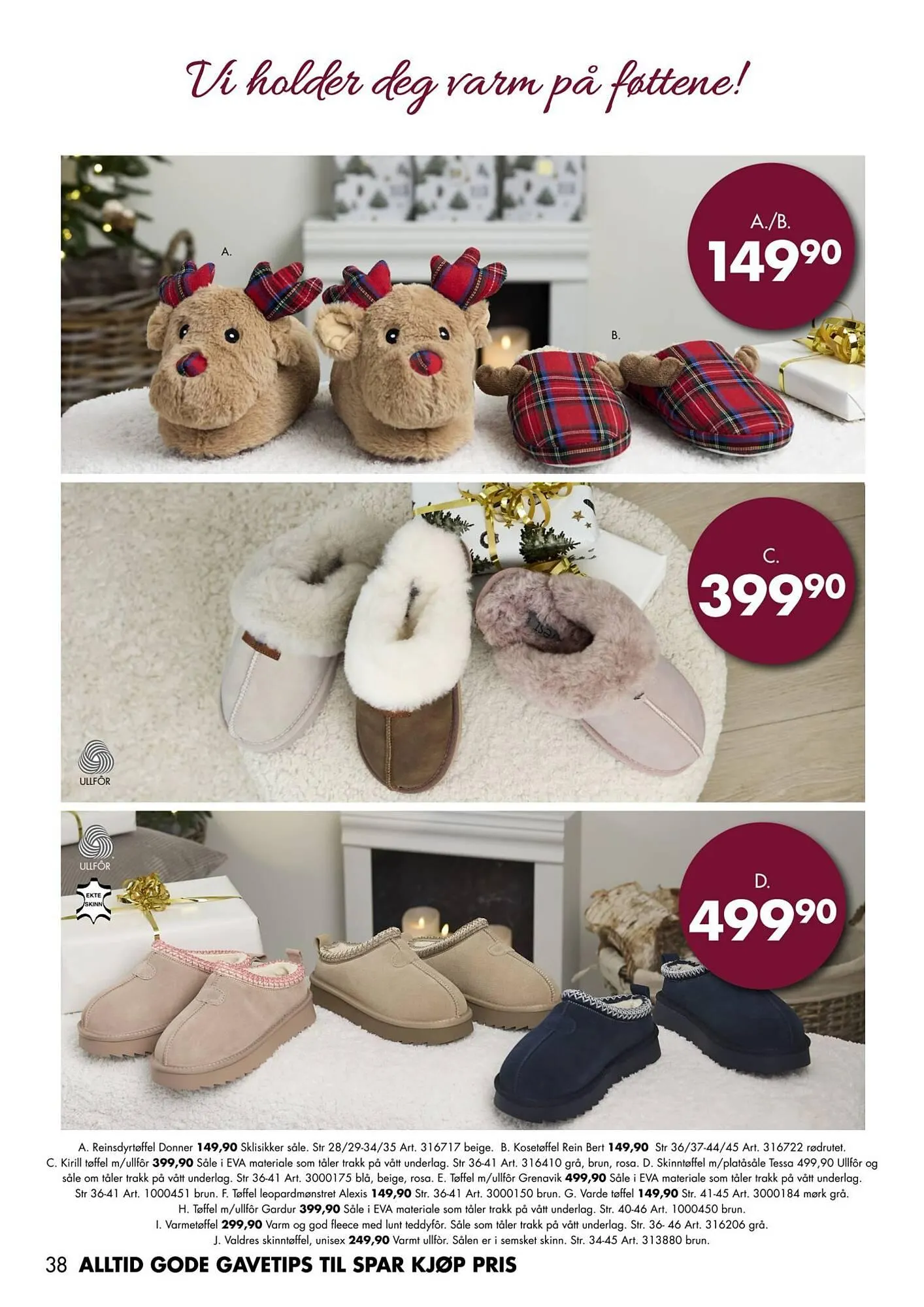 Sparkjøp kundeavis fra 20. oktober til 24. desember 2025 - kundeavisside 38