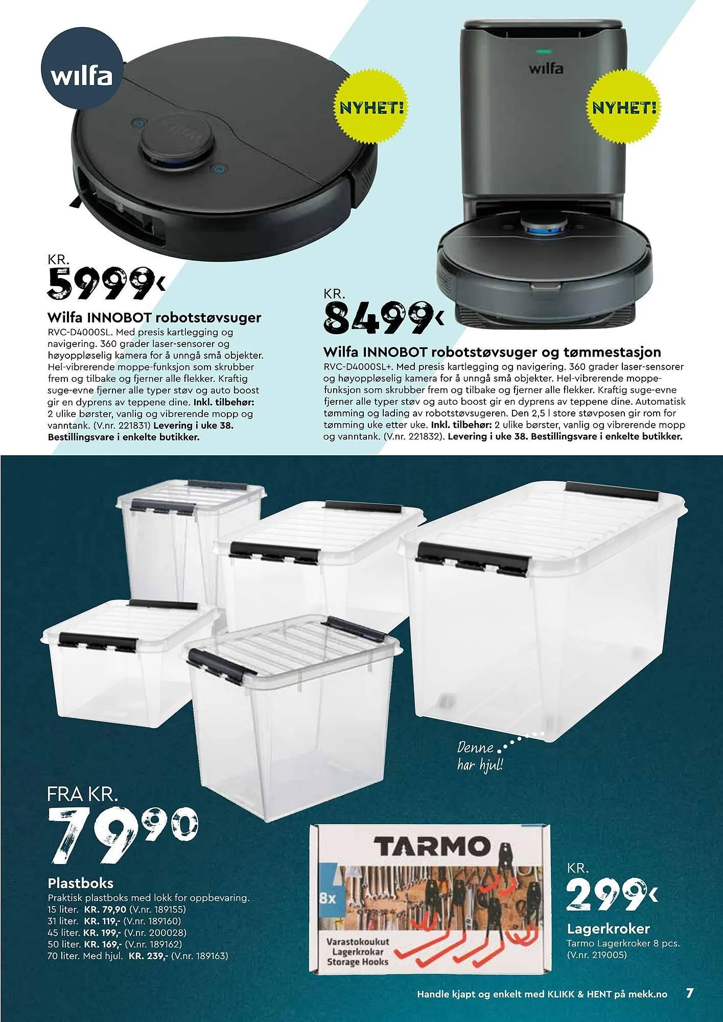 Mekk Kundeavis fra 11. september til 8. oktober 2023 - kundeavisside 7